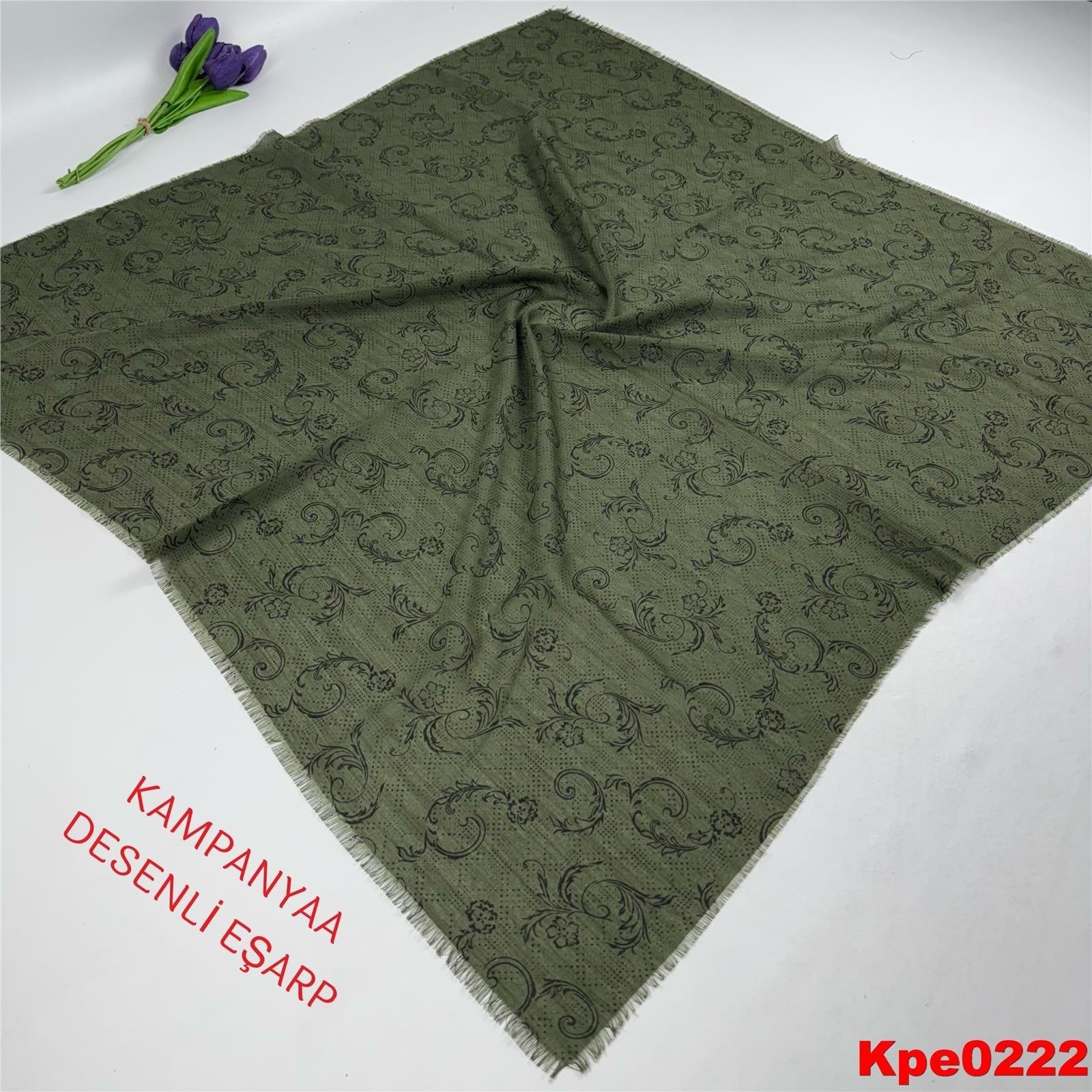 A-0254 Kampanya Desenli Eşarp