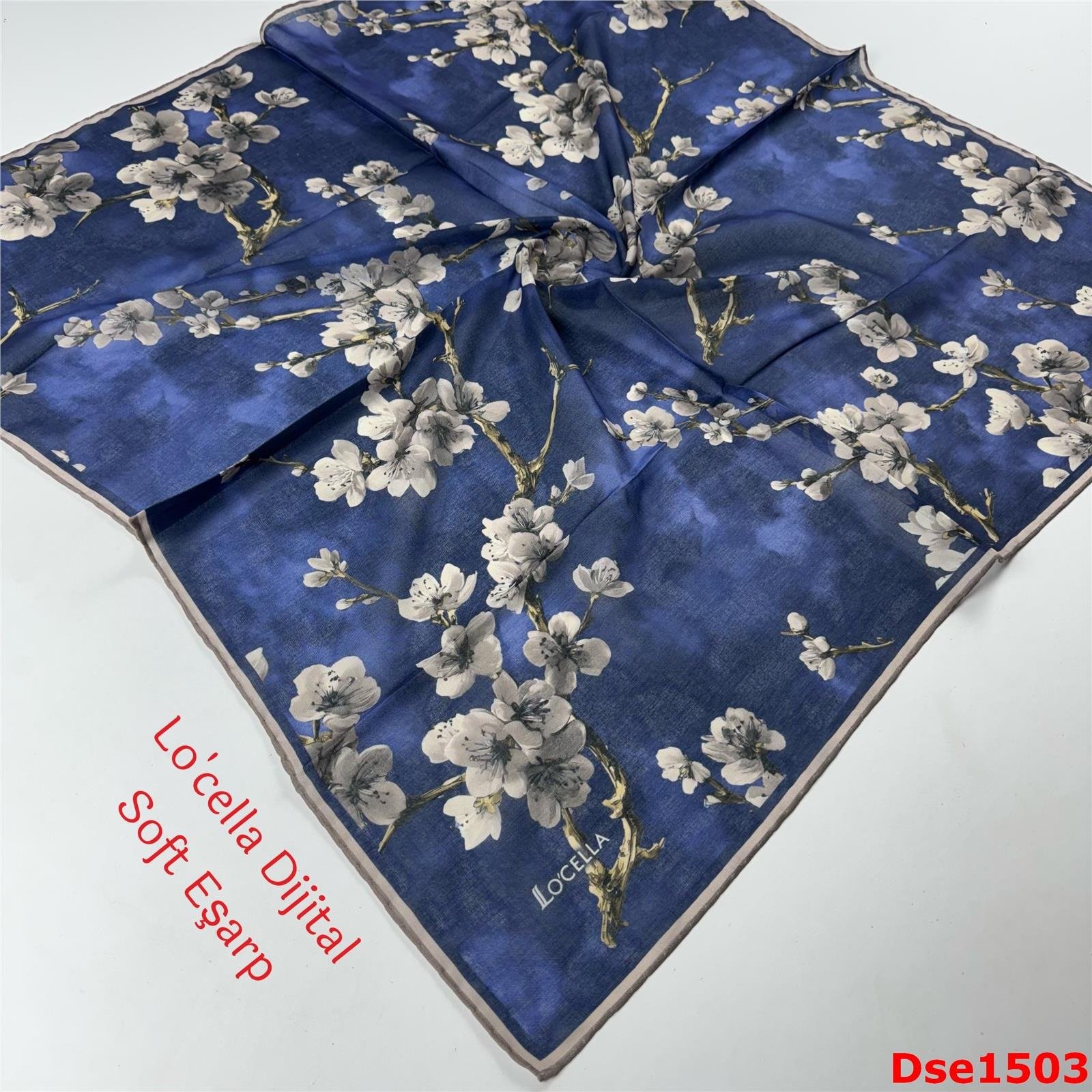 P-120 Locella El Dikişli Soft Eşarp