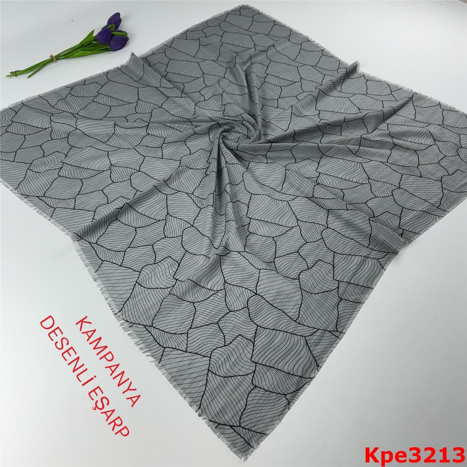 ZK-048 Kampanya Desenli Eşarp