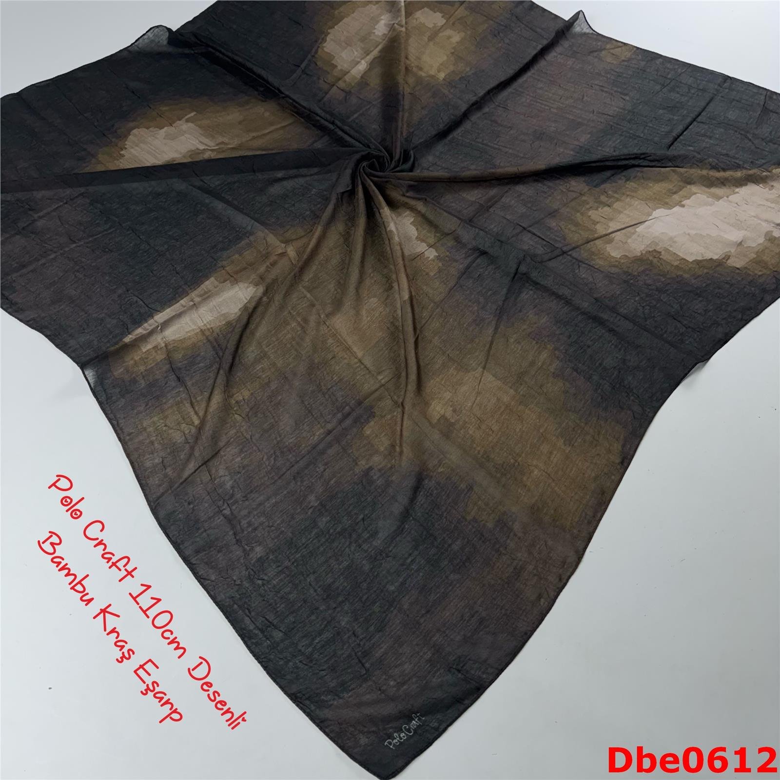 RA-106 Polo Craft 110cm Desenli Bambu Kraş Eşarp