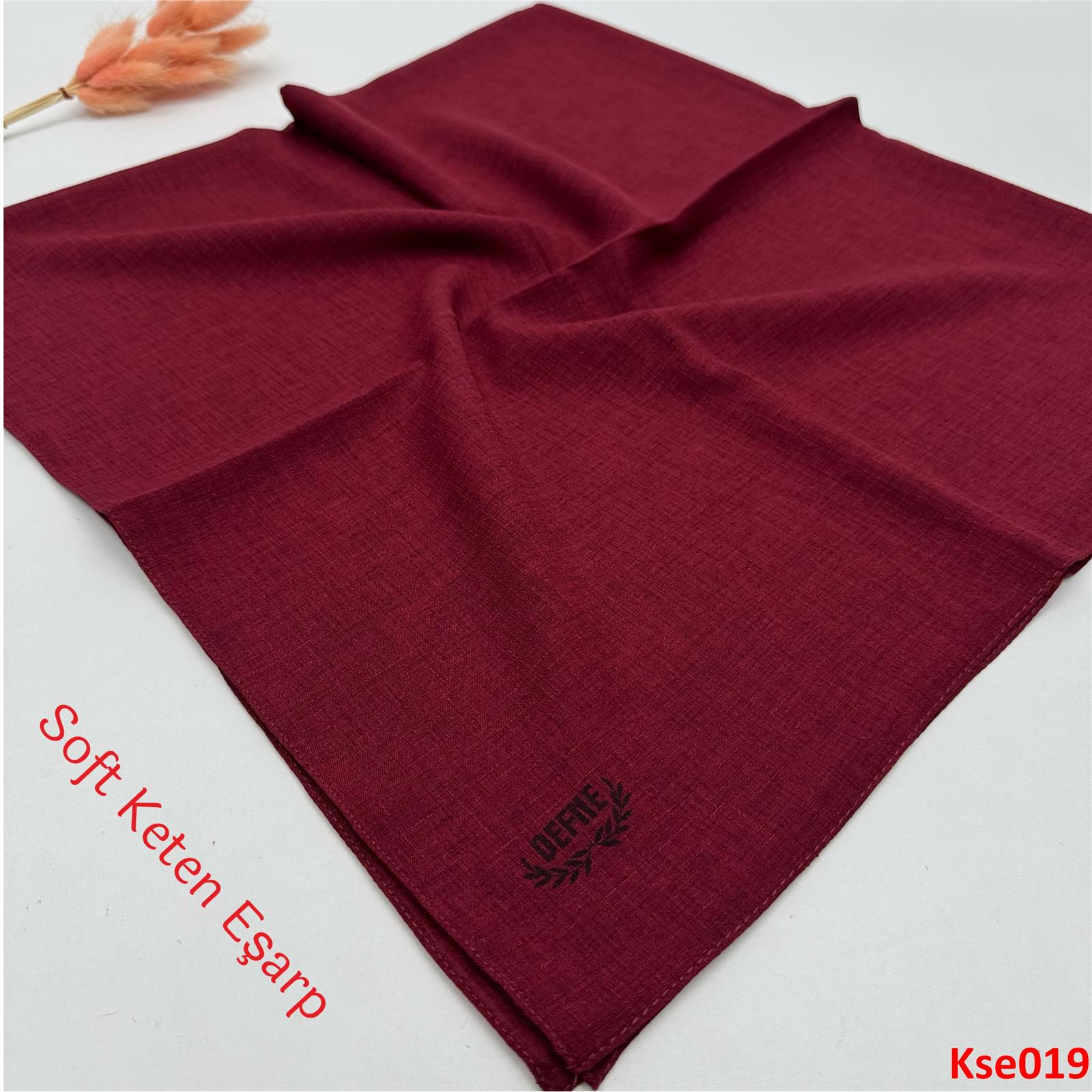 J-185 Soft Keten Eşarp