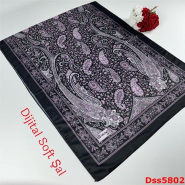Y-044 Dijital Soft Şal