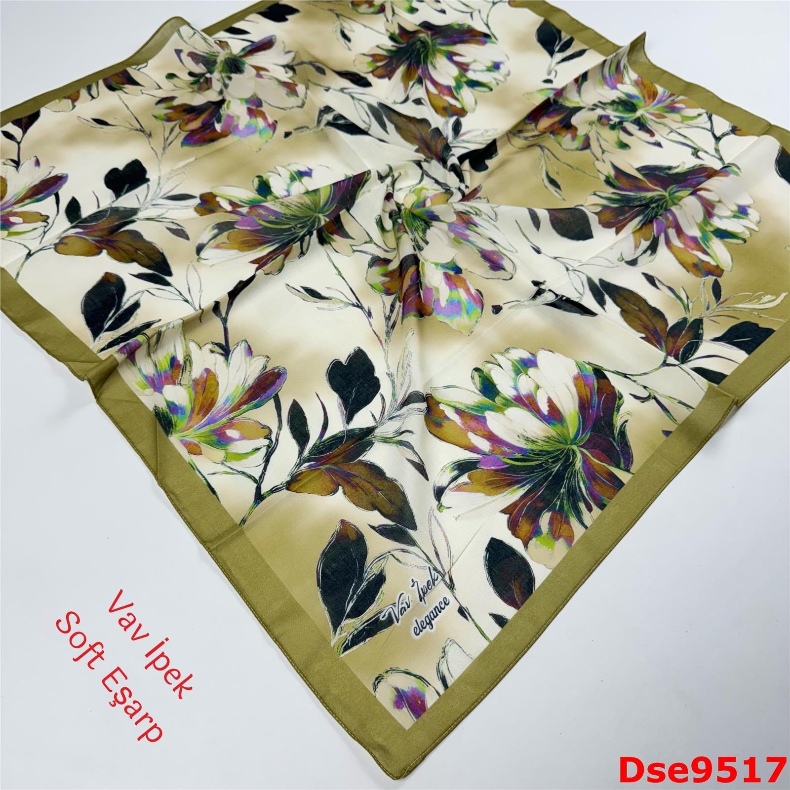 R-125 Vav İpek Soft Eşarp