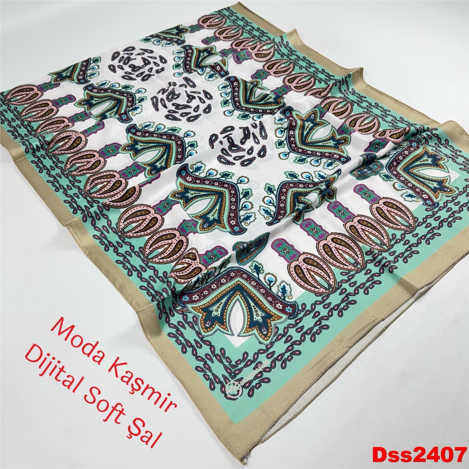 L-258 Moda Kaşmir Dijital Soft Şal