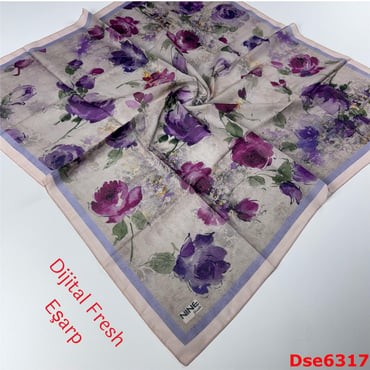 R-043 Dijital Fresh Eşarp