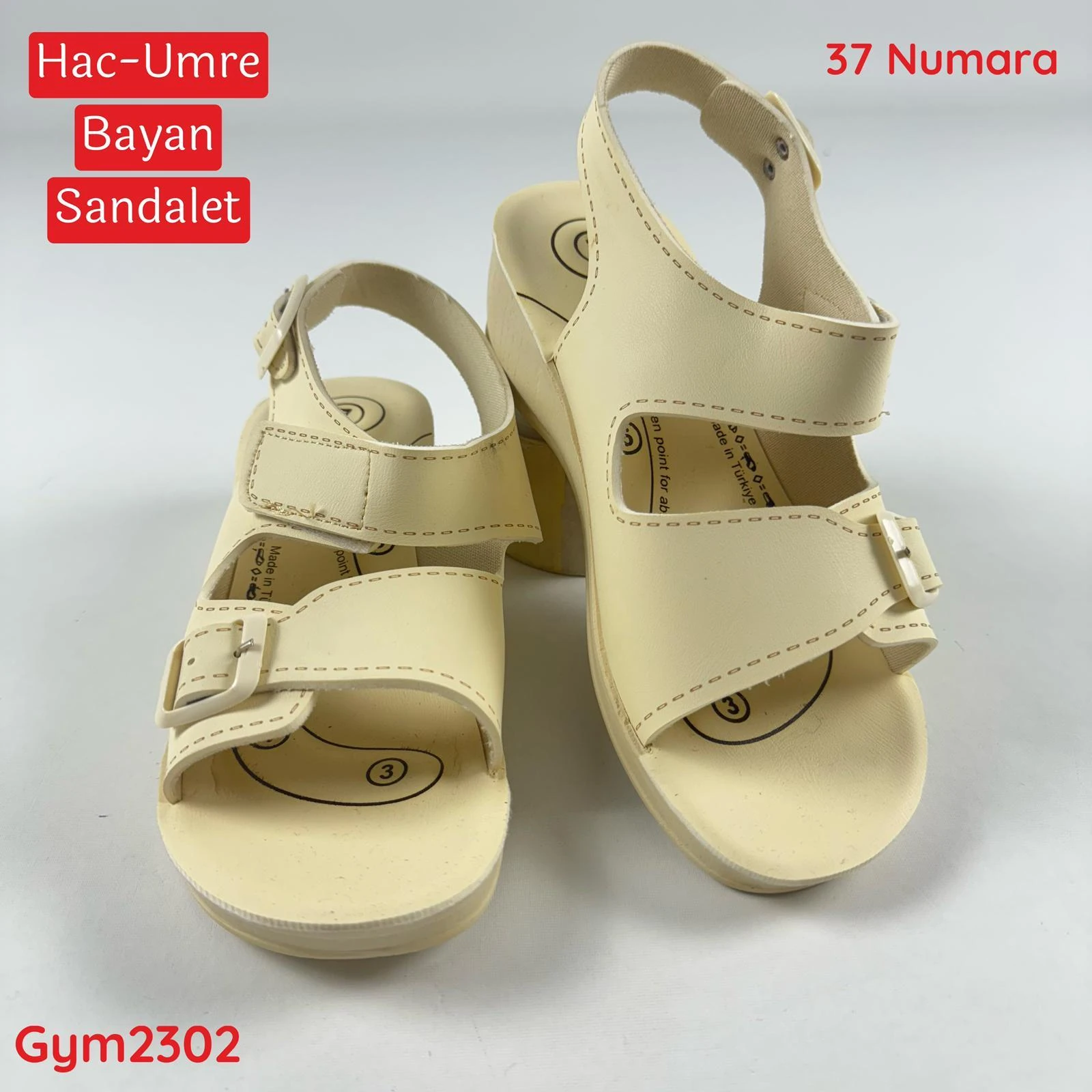 RA-039 Hac Umre Kadın Sandalet 37 NO