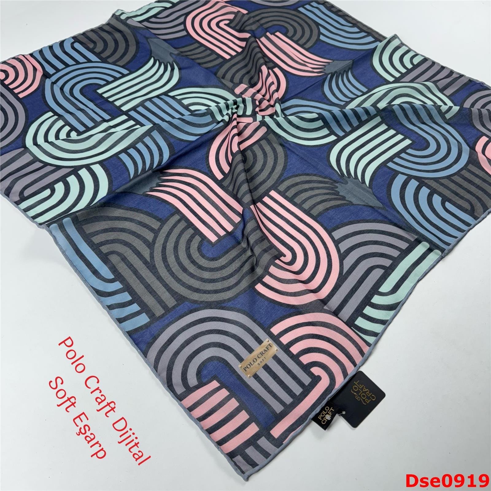 R-084 Polo Craft Dijital Soft Eşarp