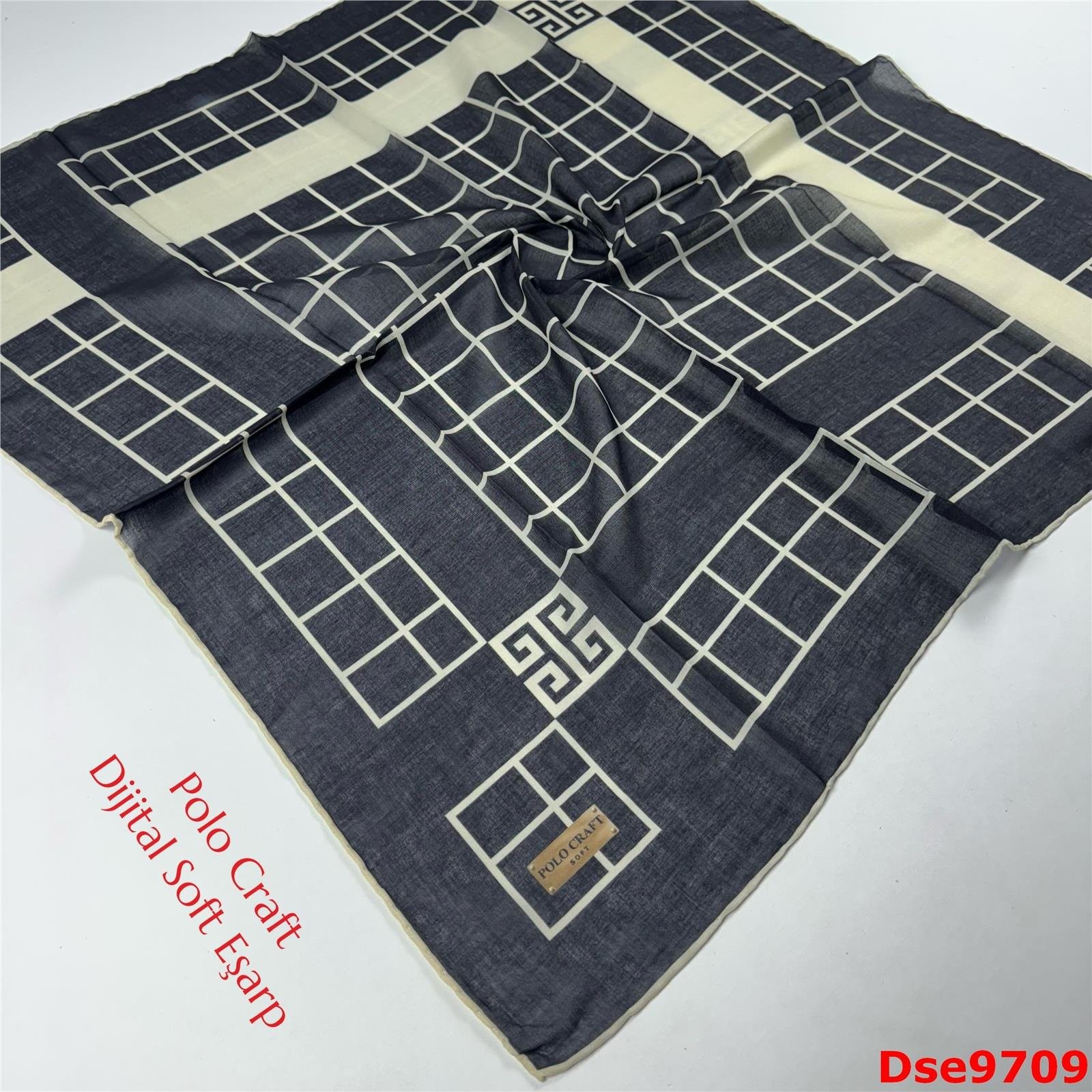 T-069 Polo Craft Dijital Soft Eşarp