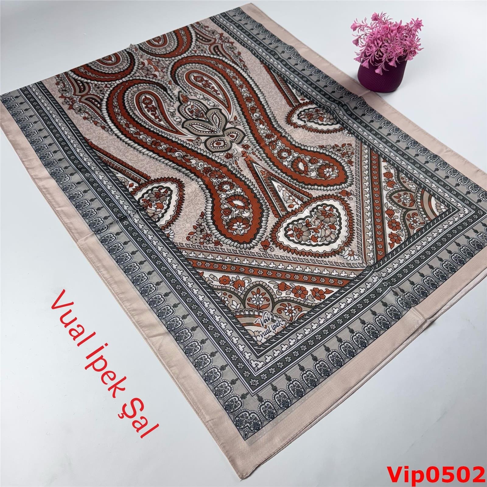 ZC-035 Vual İpek Şal