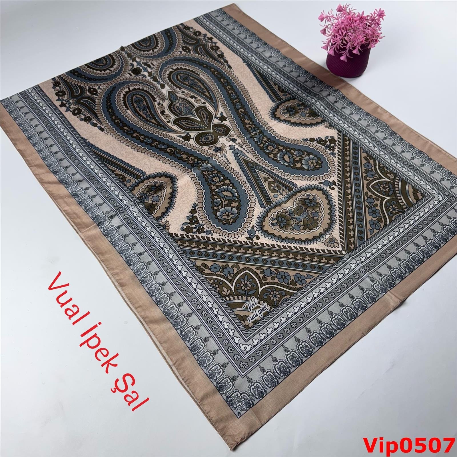 ZC-041 Vual İpek Şal