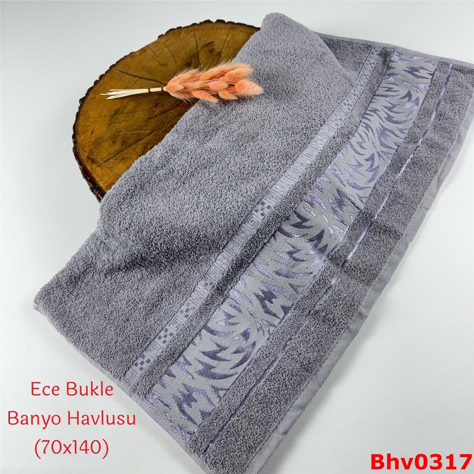 J-087 70*140 Ece Bukle Banyo Havlusu