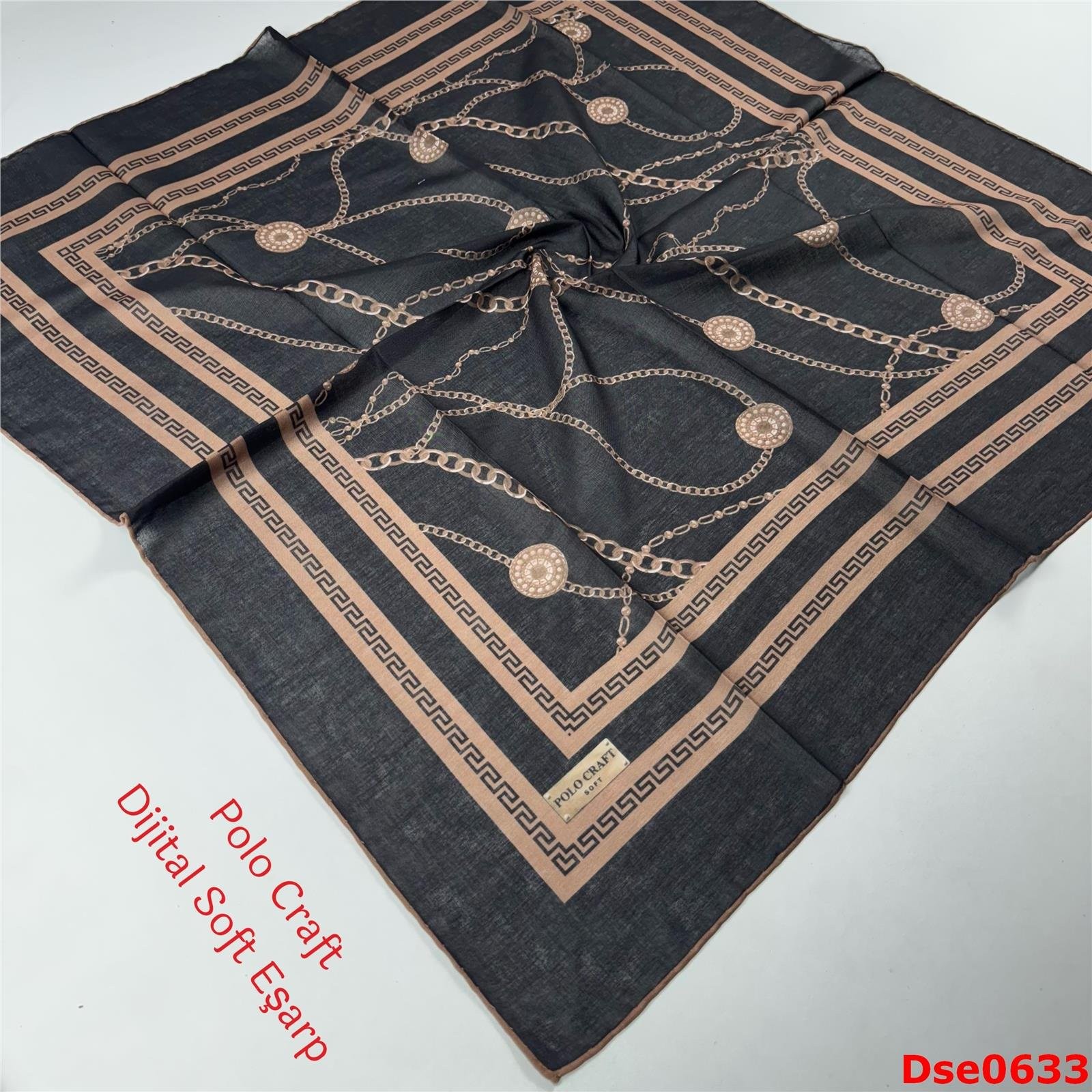 R-139 Polo Craft Dijital Soft Eşarp