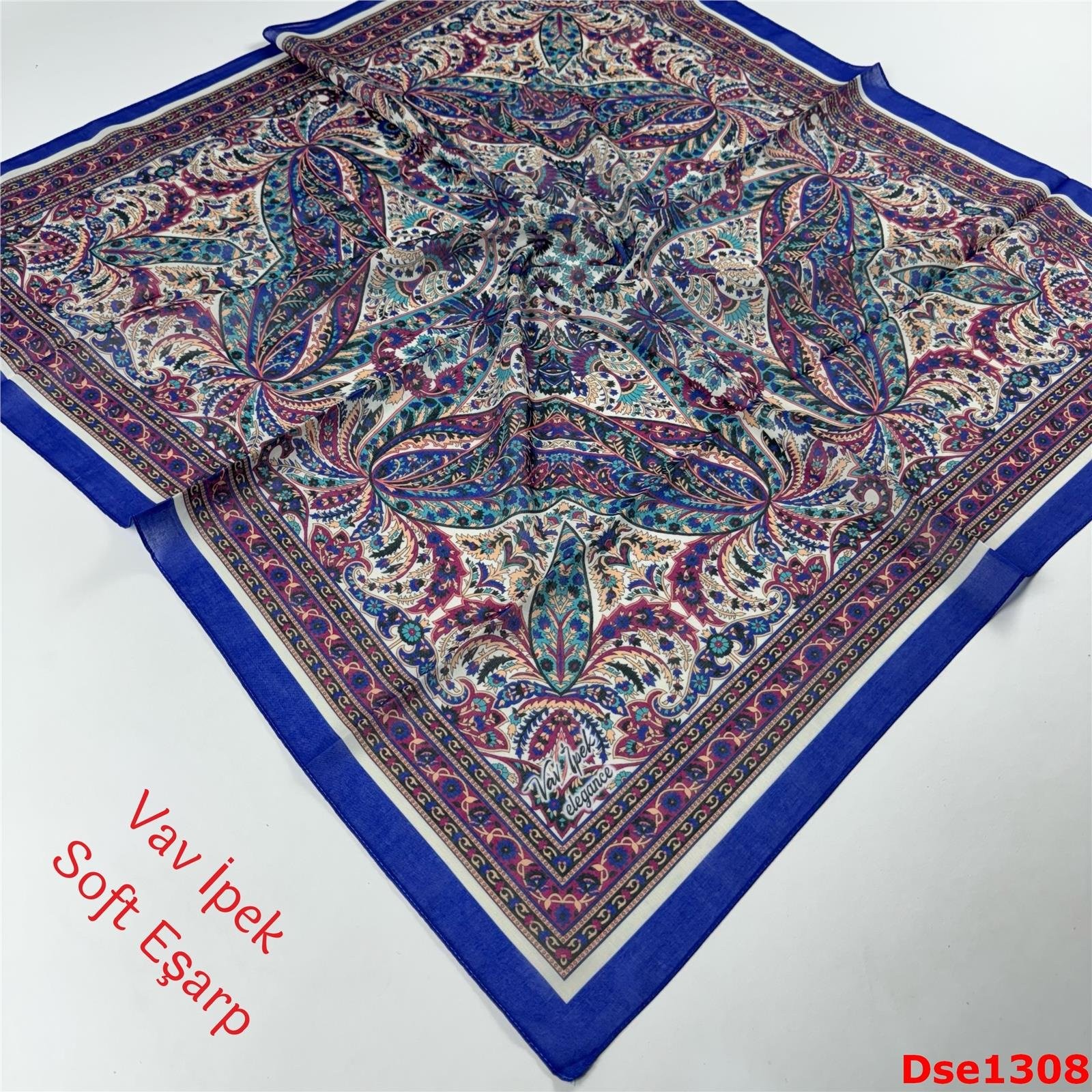 R-128 Vav İpek Soft Eşarp