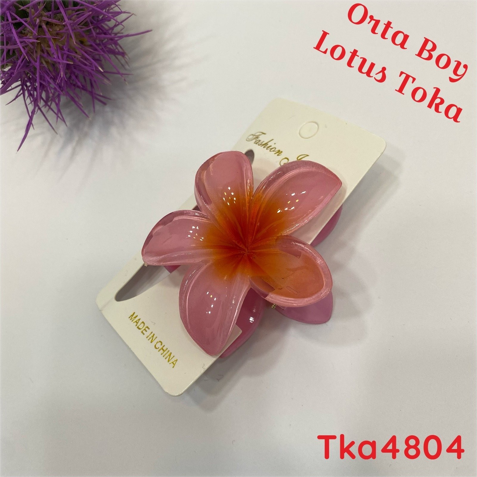 UC-098 Orta Boy Renkli Lotus Toka