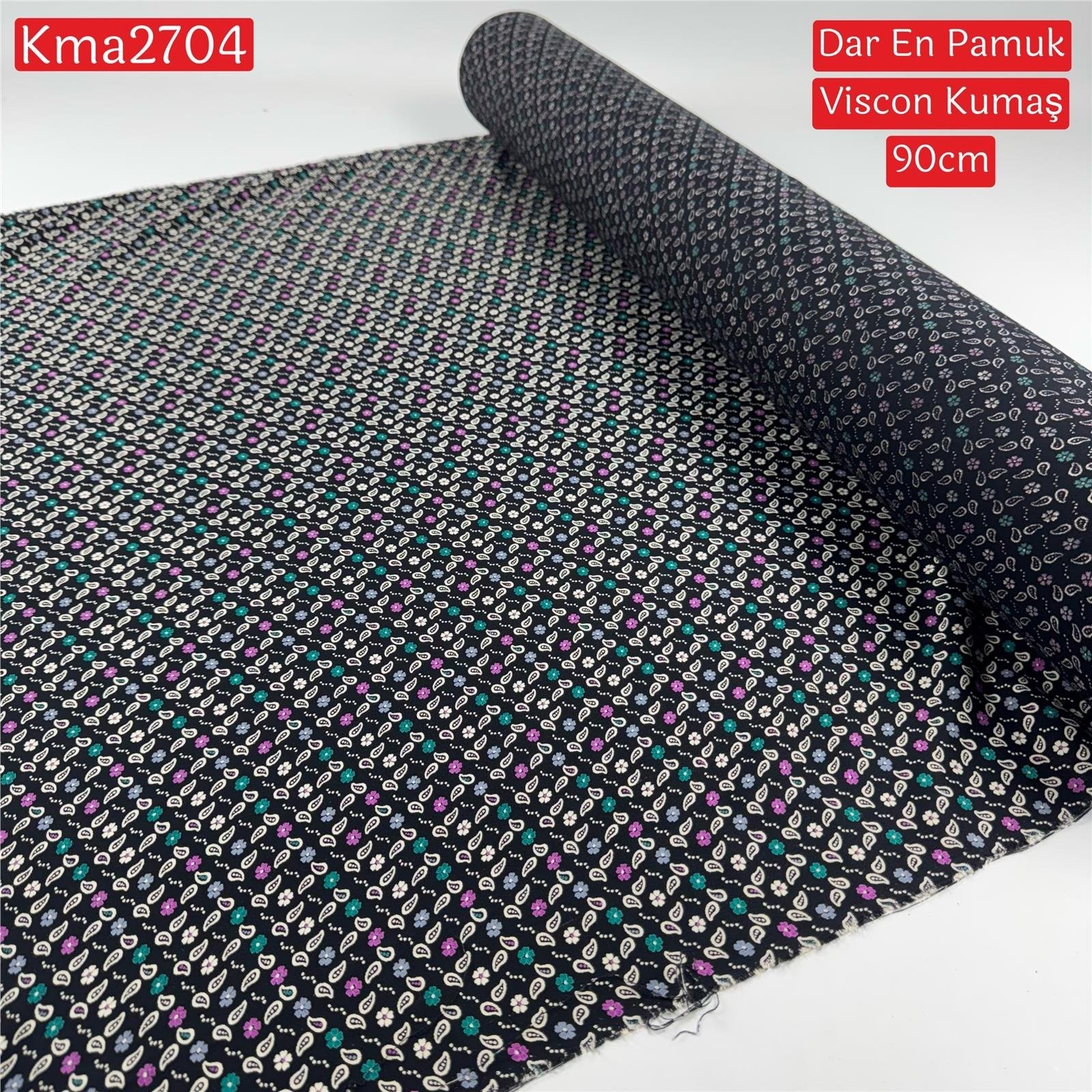 ZO-188 Dar En Pamuk Viscon Kumaş 90cm