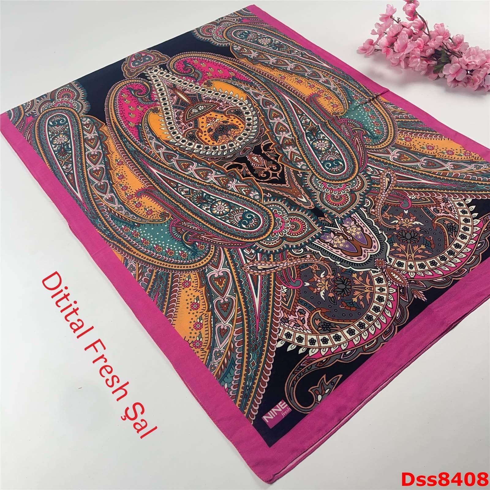 ZB-074  Dijital Fresh Şal