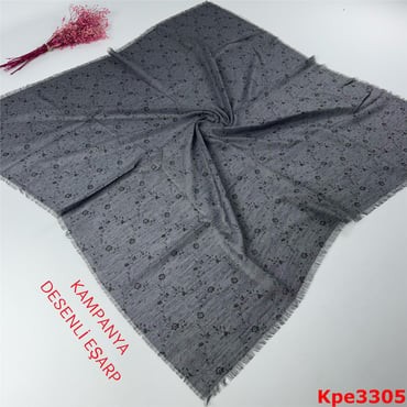 ZK-042 Kampanya Desenli Eşarp