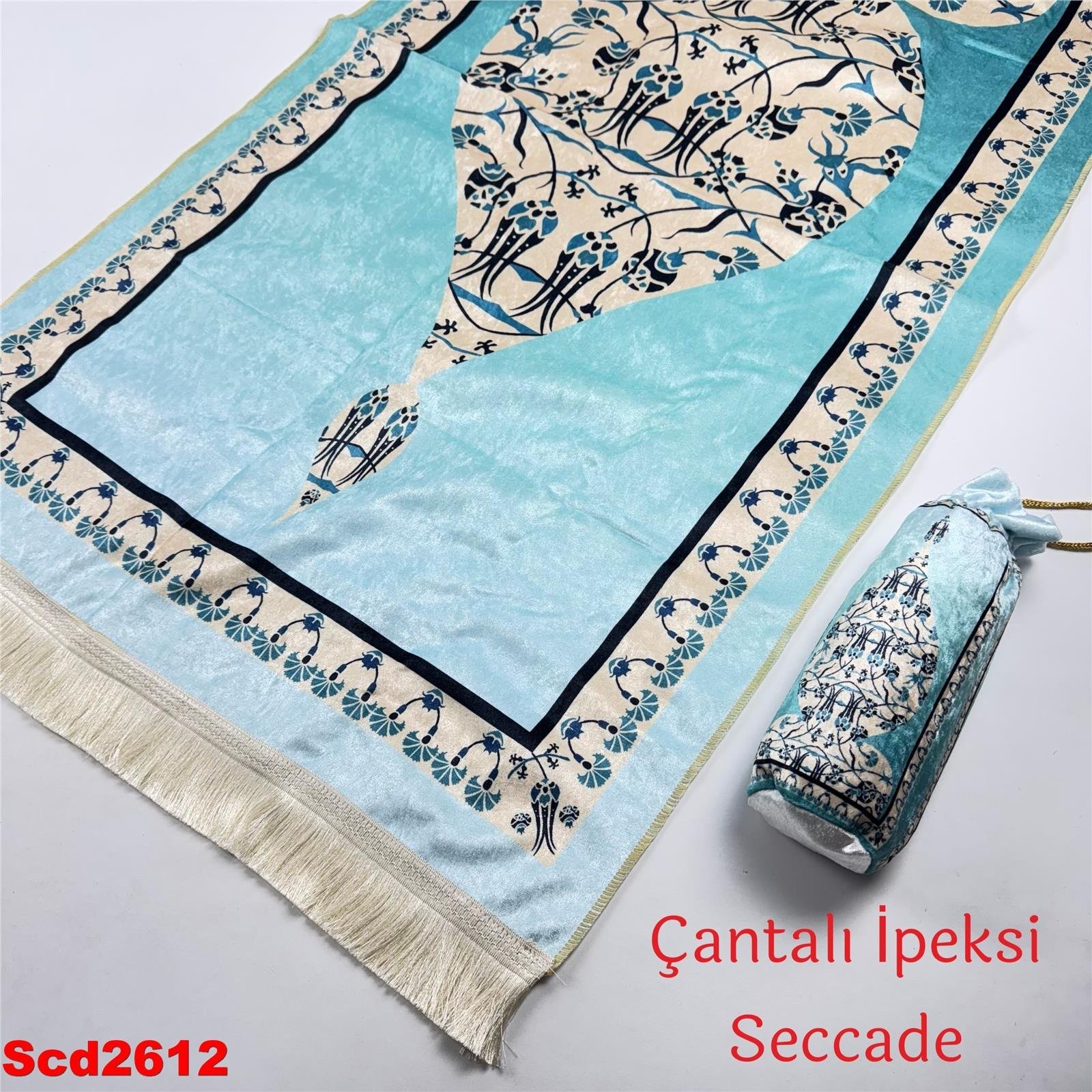 UC-140 Çantalı İpeksi Seccade