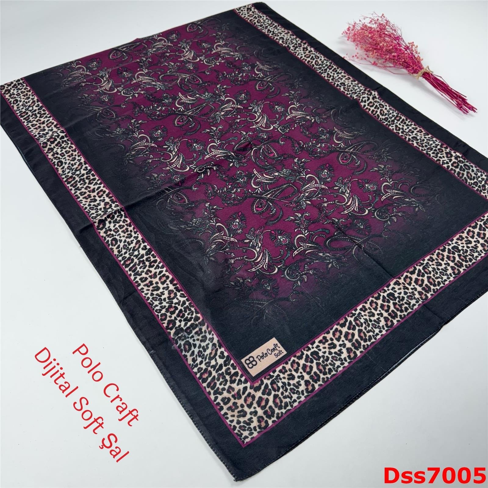 Y-061 Dijital Soft Şal