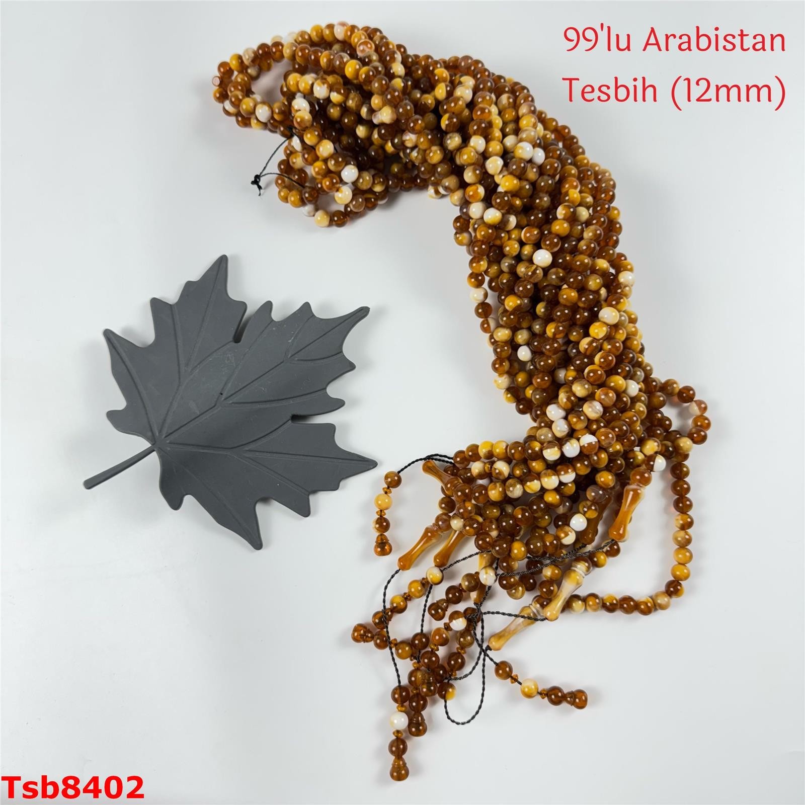 ZZ-008 10'lu Arabistan 99'lu Tesbih (12mm)