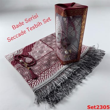 ZO-047 Bade Serisi Seccade Tesbih Set