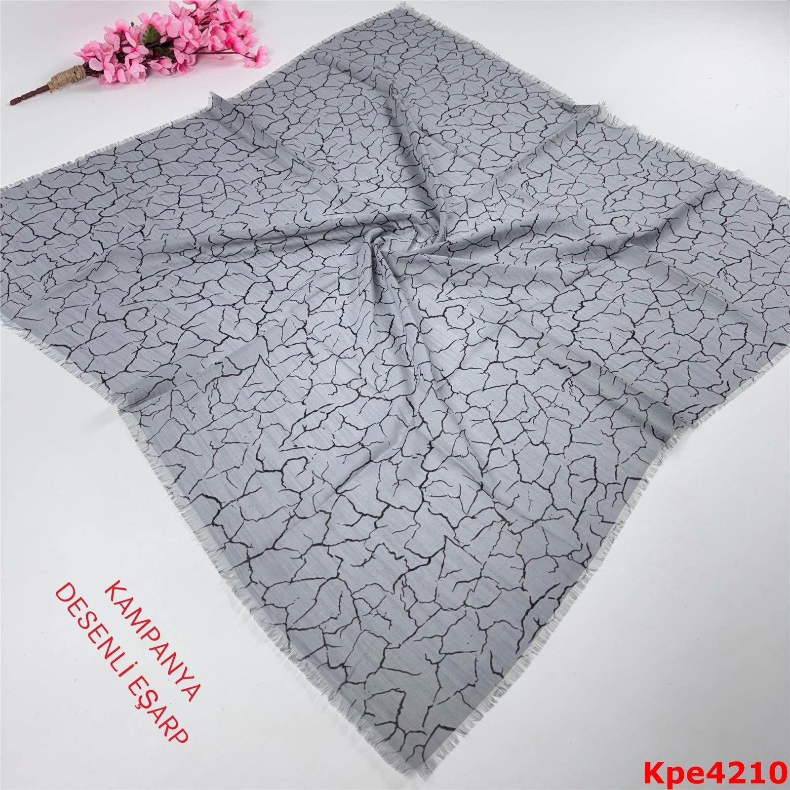 ZK-073 Kampanya Desenli Eşarp