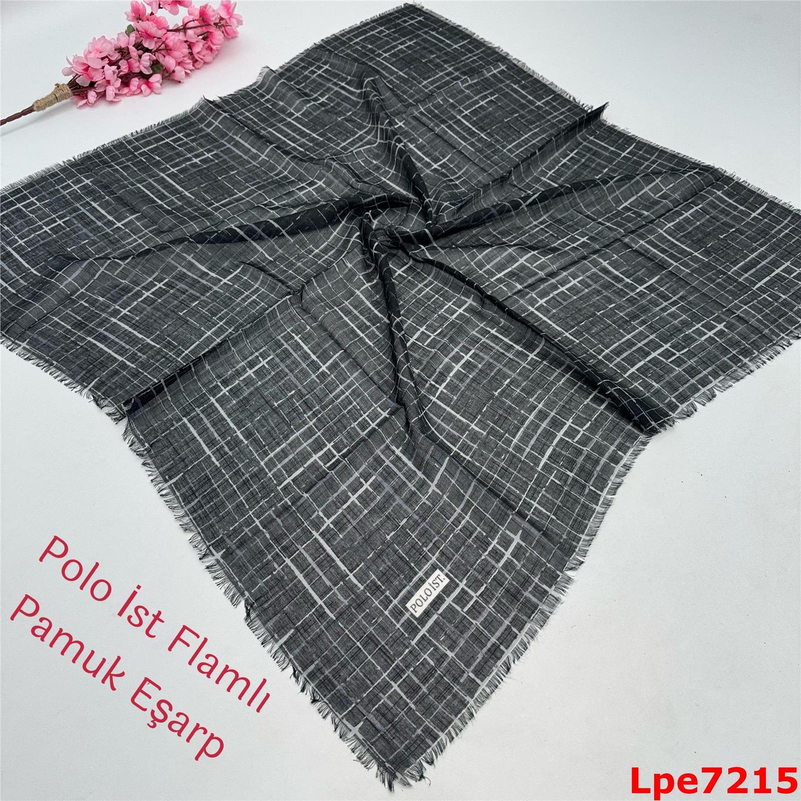 O-067 Polo İst Flamlı Pamuk Eşarp