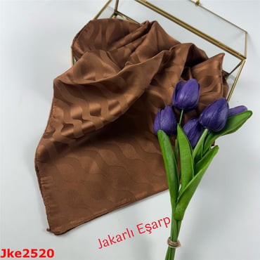 RA-114 Jakarlı İpeksi Eşarp