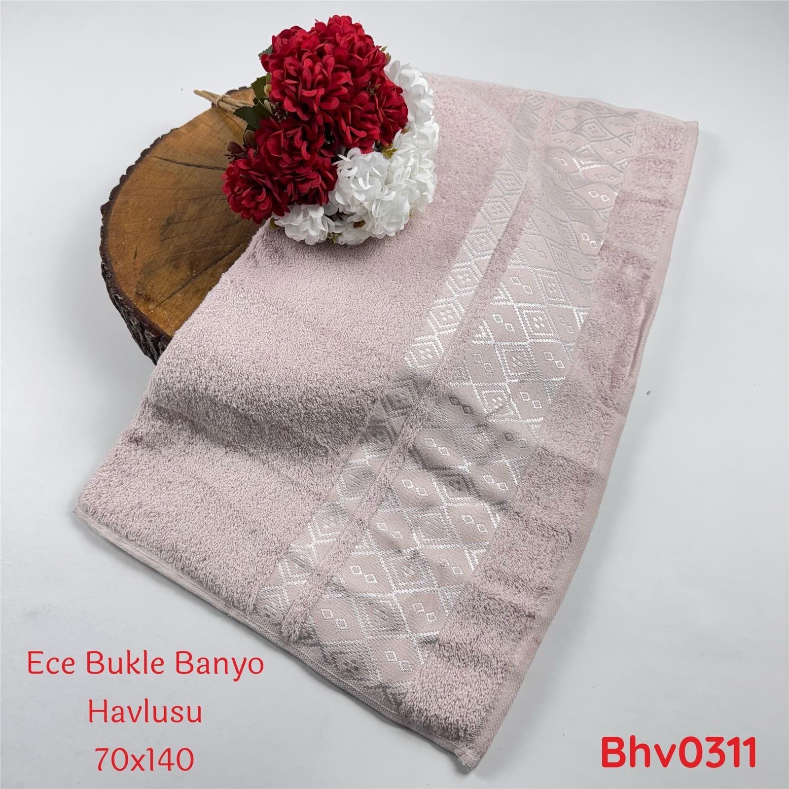 N-401 70*140 Ece Bukle Banyo Havlusu