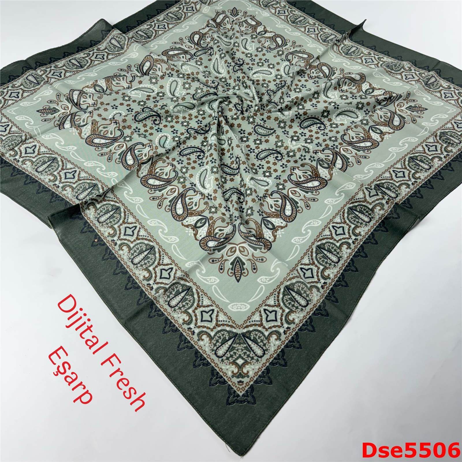 S-121 Dijital Fresh Eşarp