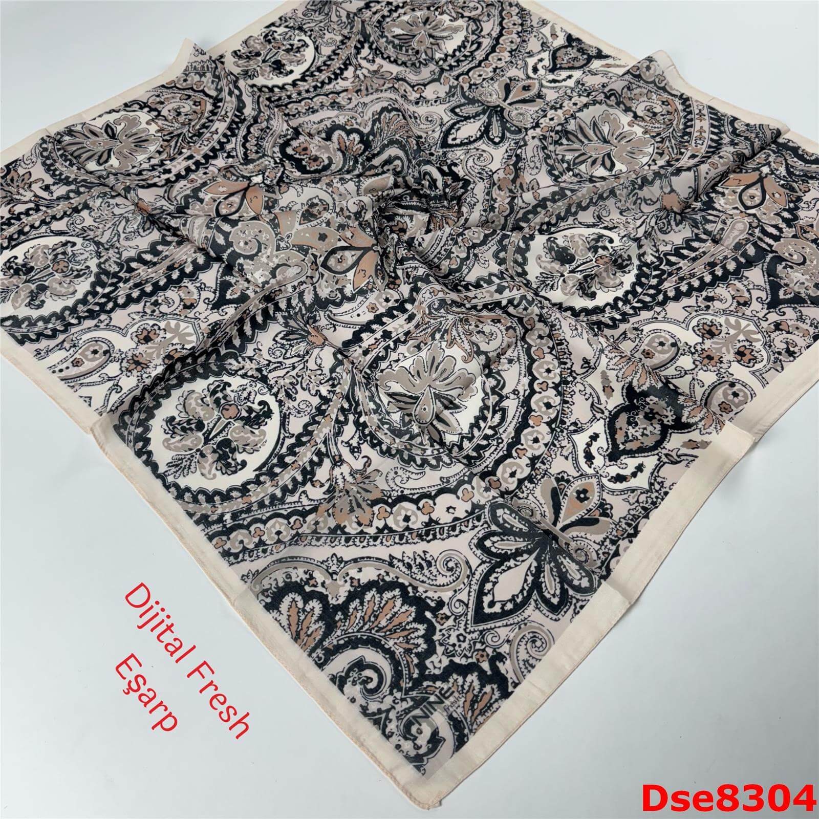 S-079 Dijital Fresh Eşarp