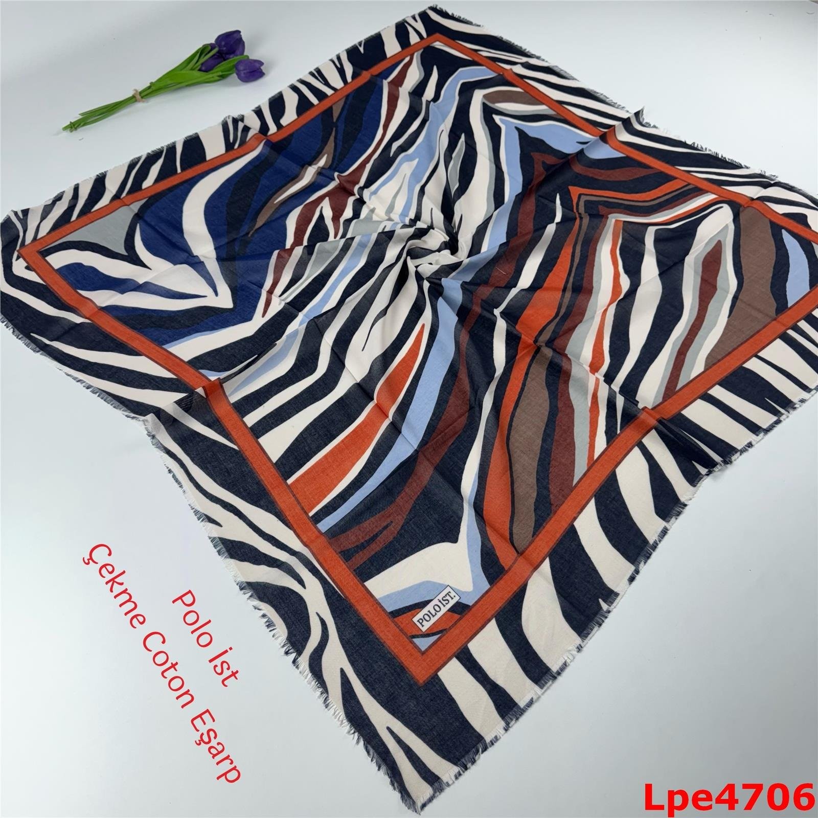 O-013 Polo İst Çekme Coton Eşarp