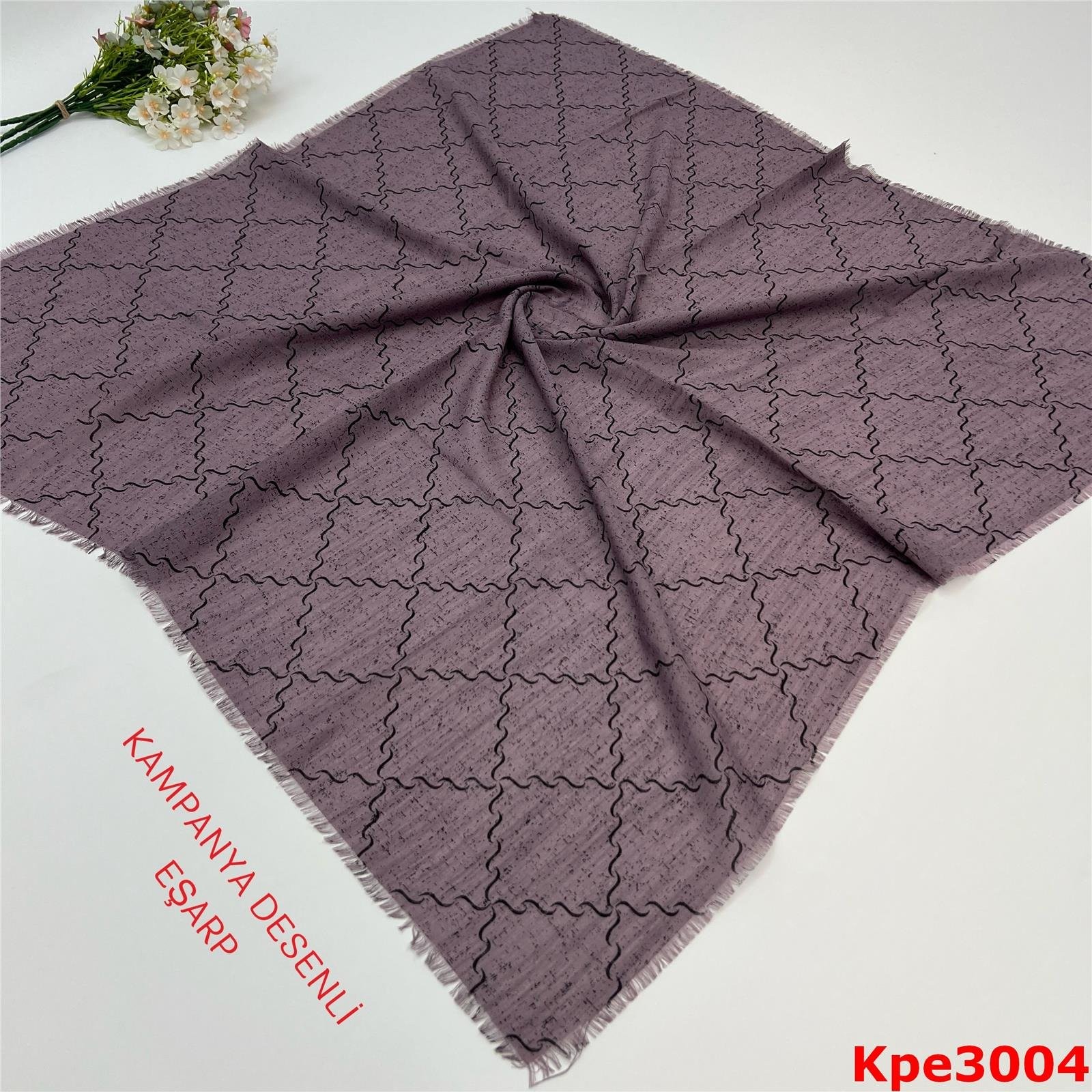 ZK-082 Kampanya Desenli Eşarp