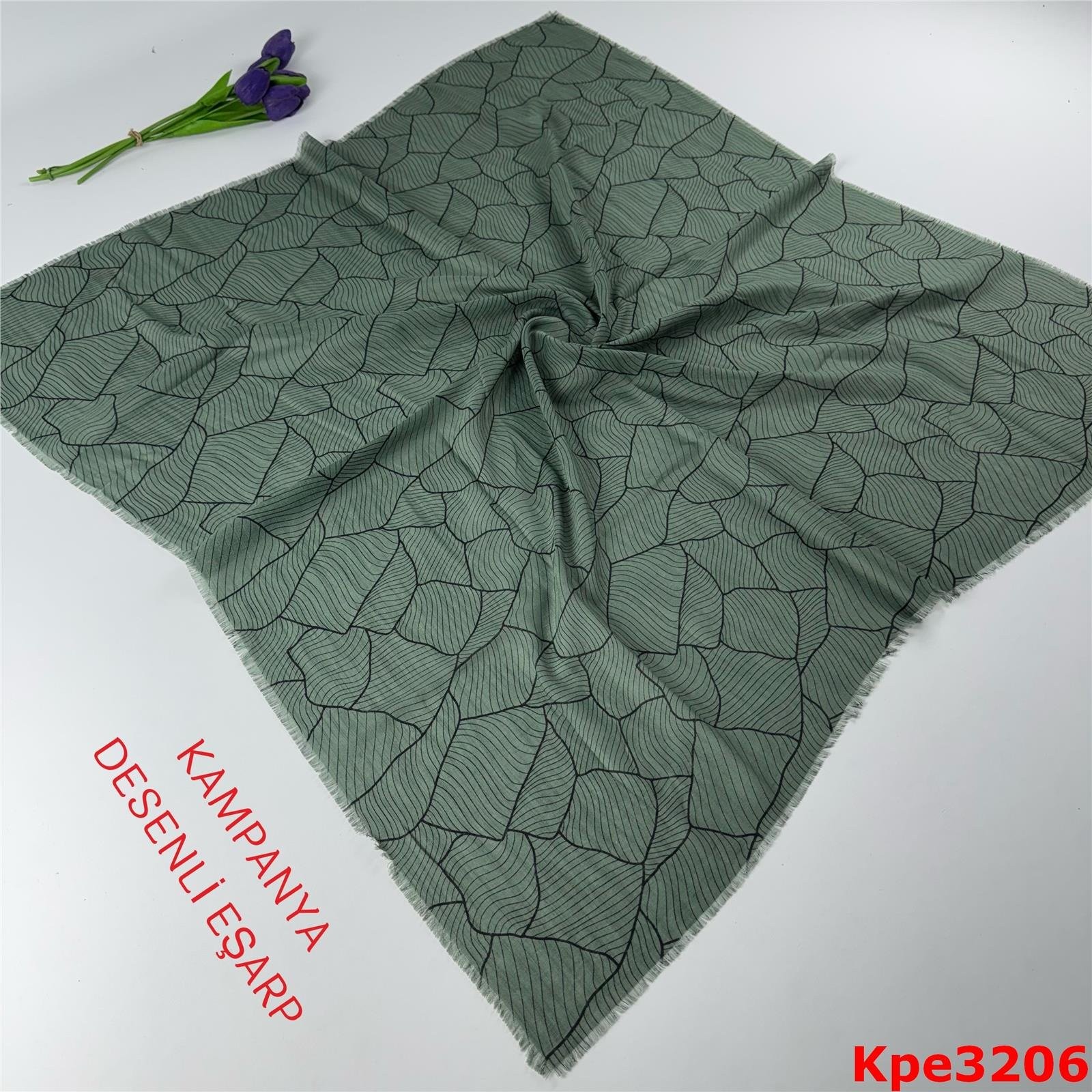ZK-031 Kampanya Desenli Eşarp