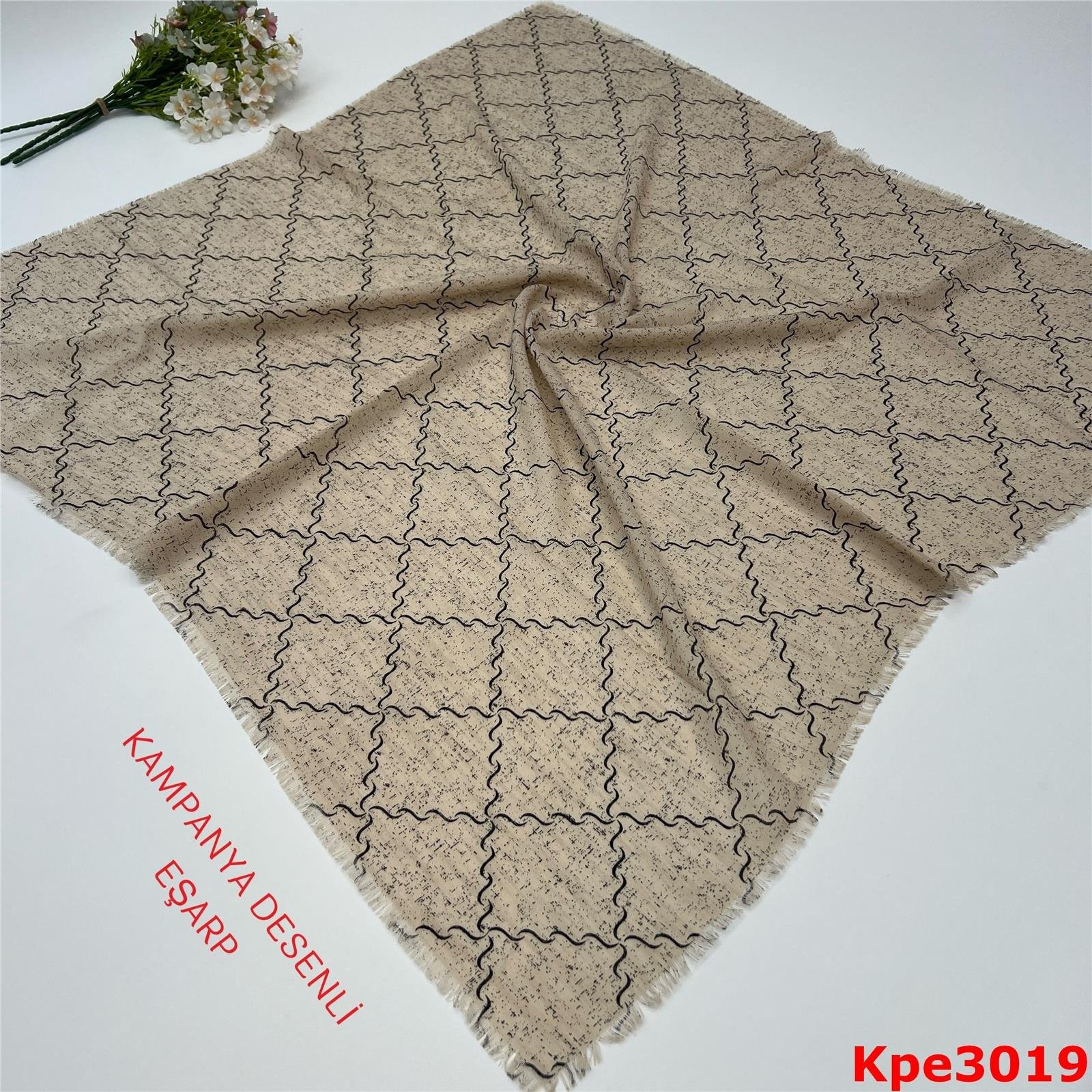 ZK-097 Kampanya Desenli Eşarp