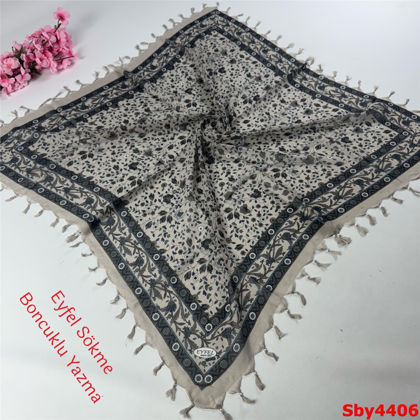 M-086  Eyfel Sökme Boncuklu Yazma