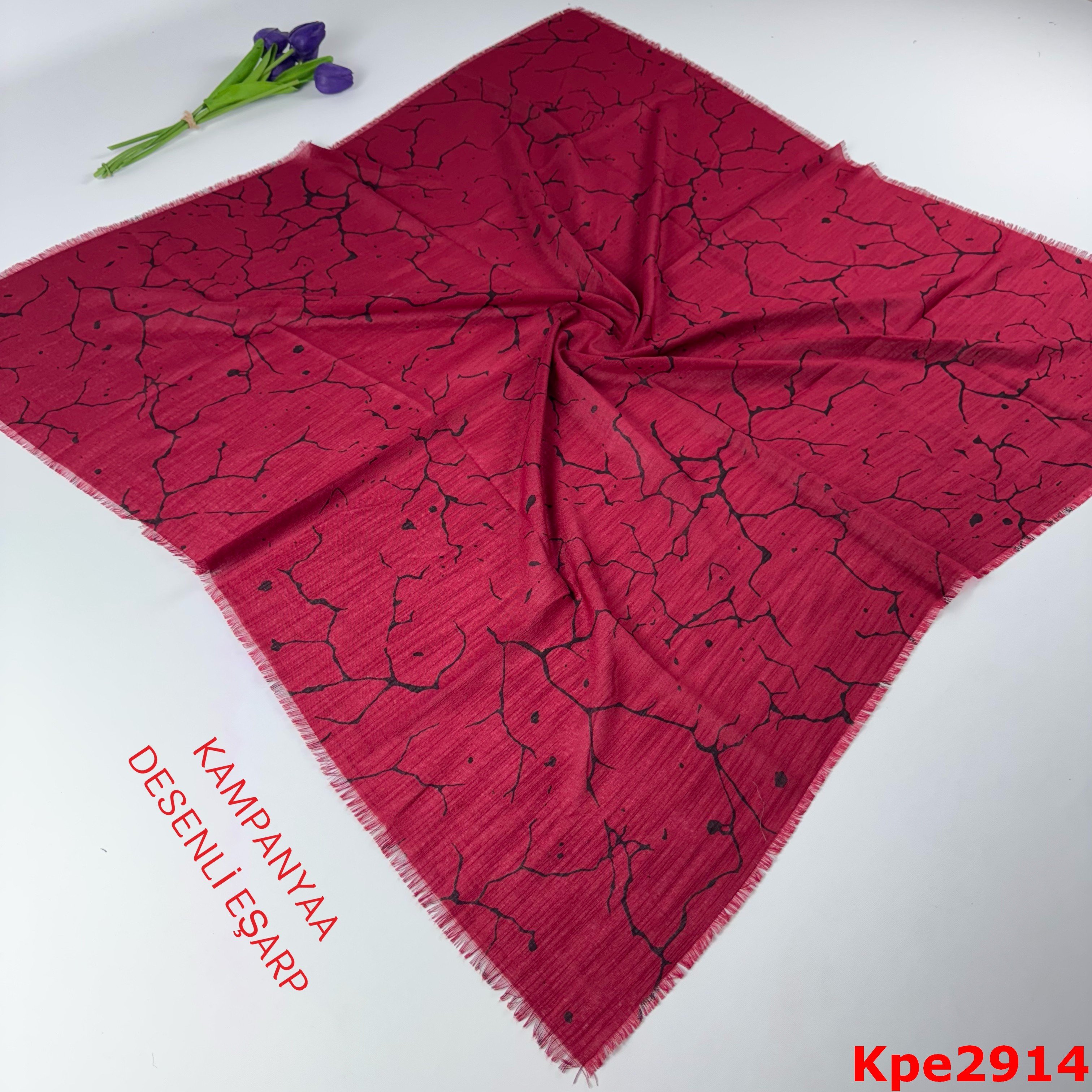 ZK-071 Kampanya Desenli Eşarp