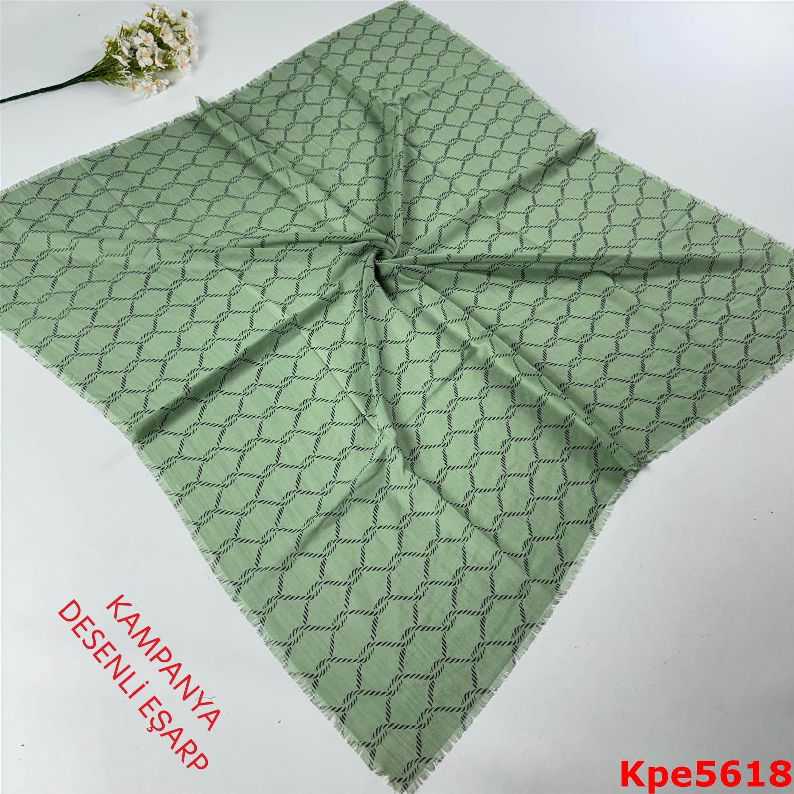 ZK-094 Kampanya Desenli Eşarp