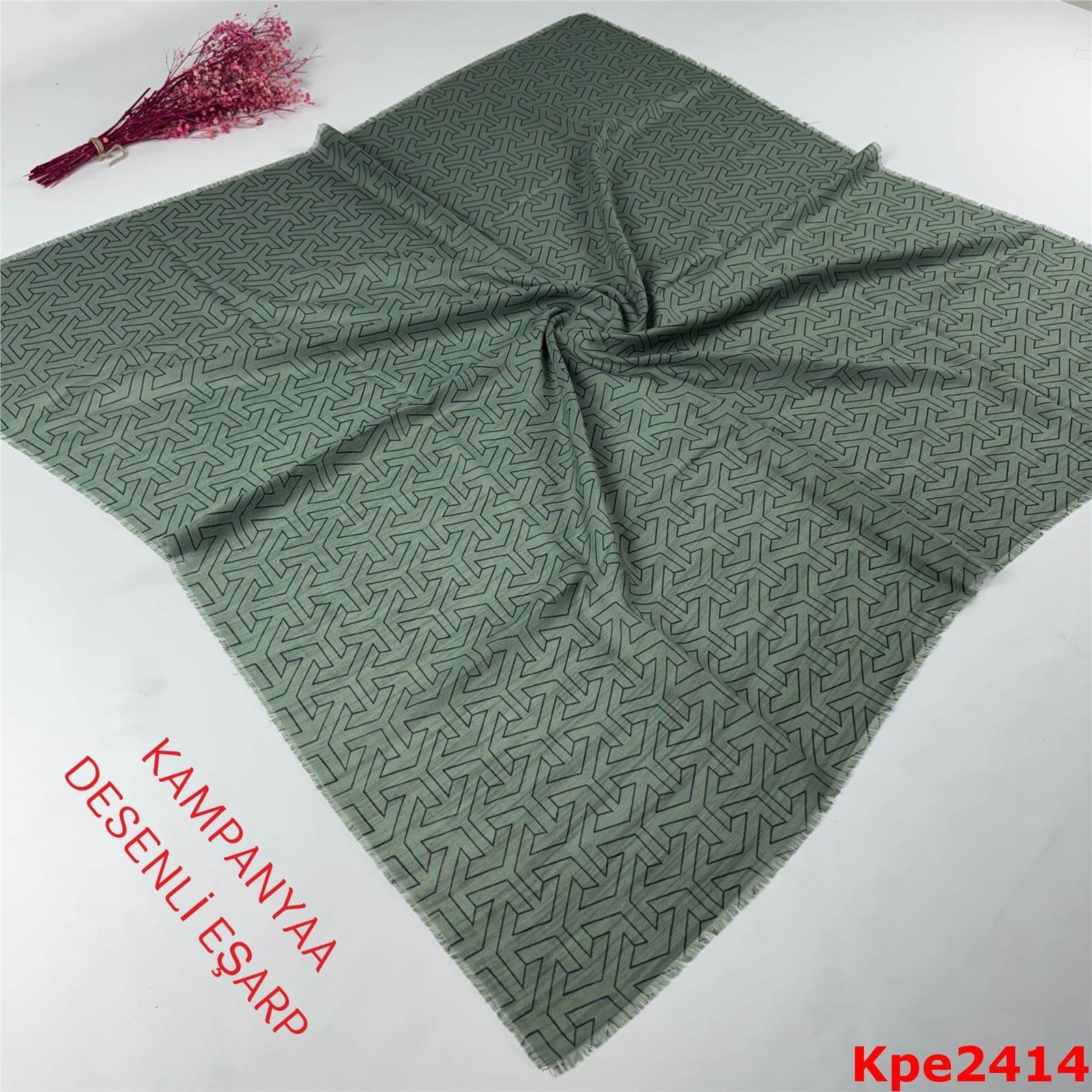 ZK-034 Kampanya Desenli Eşarp