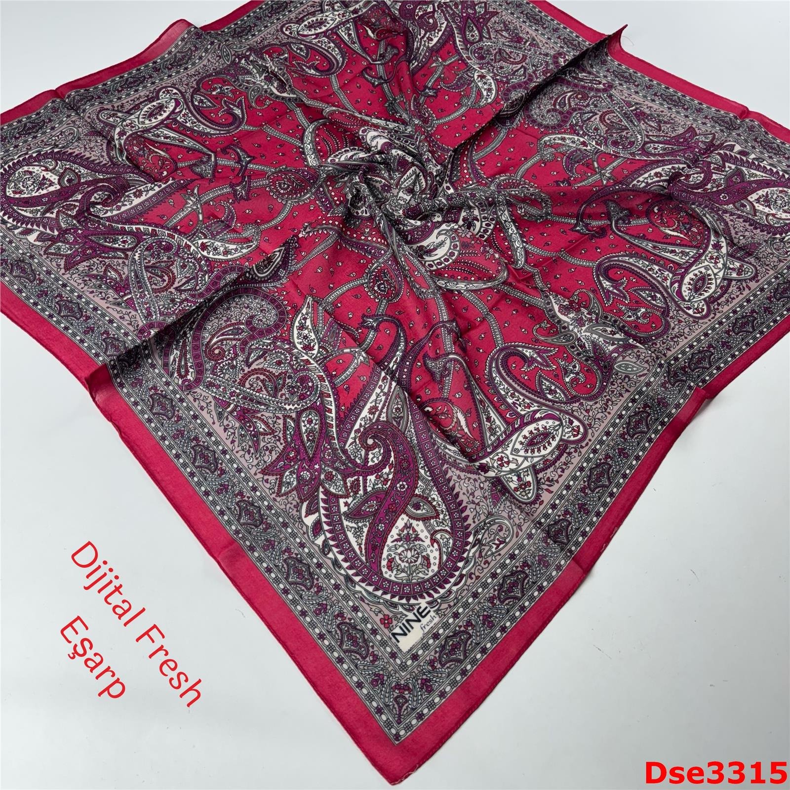 P-072 Dijital Fresh Eşarp