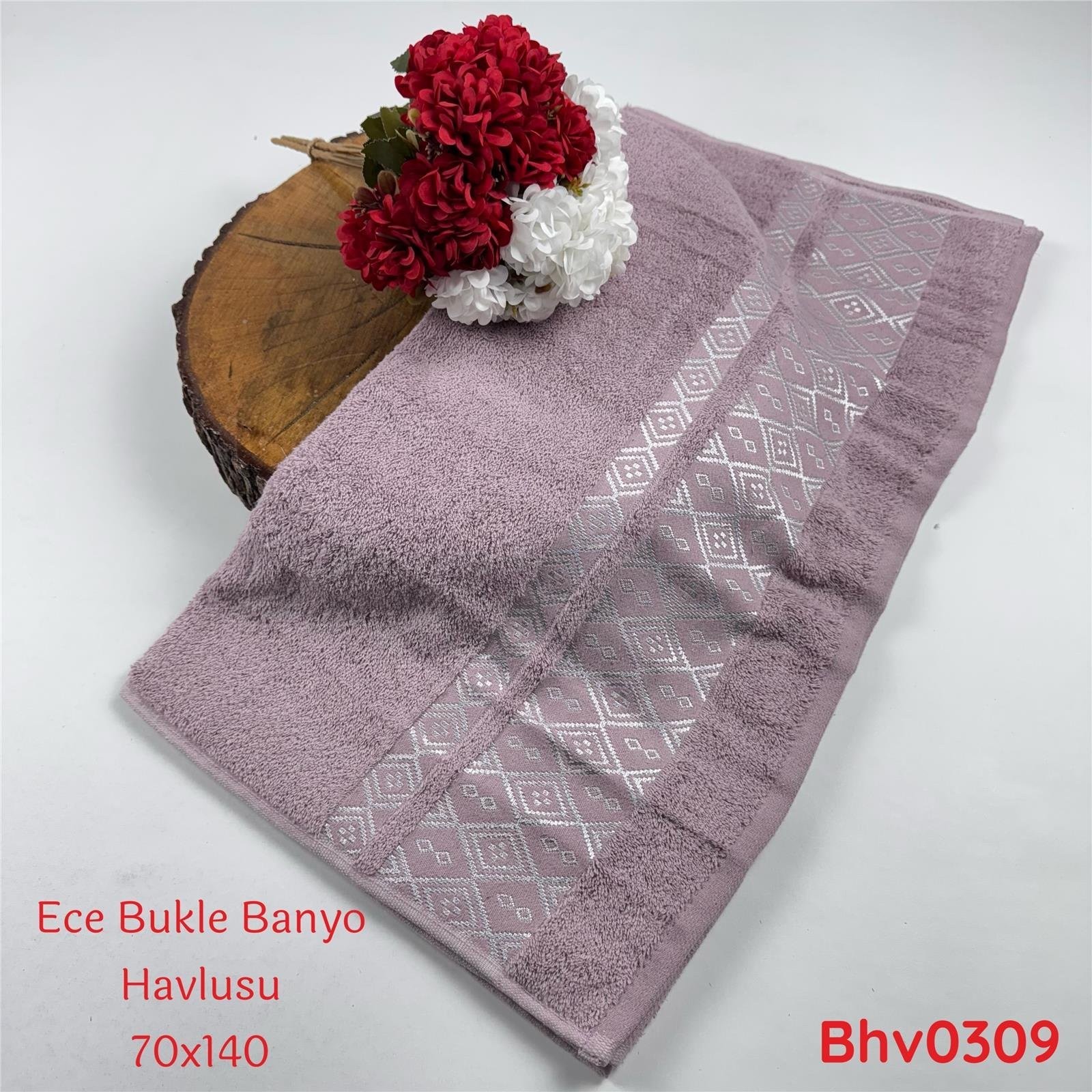 N-397 70*140 Ece Bukle Banyo Havlusu