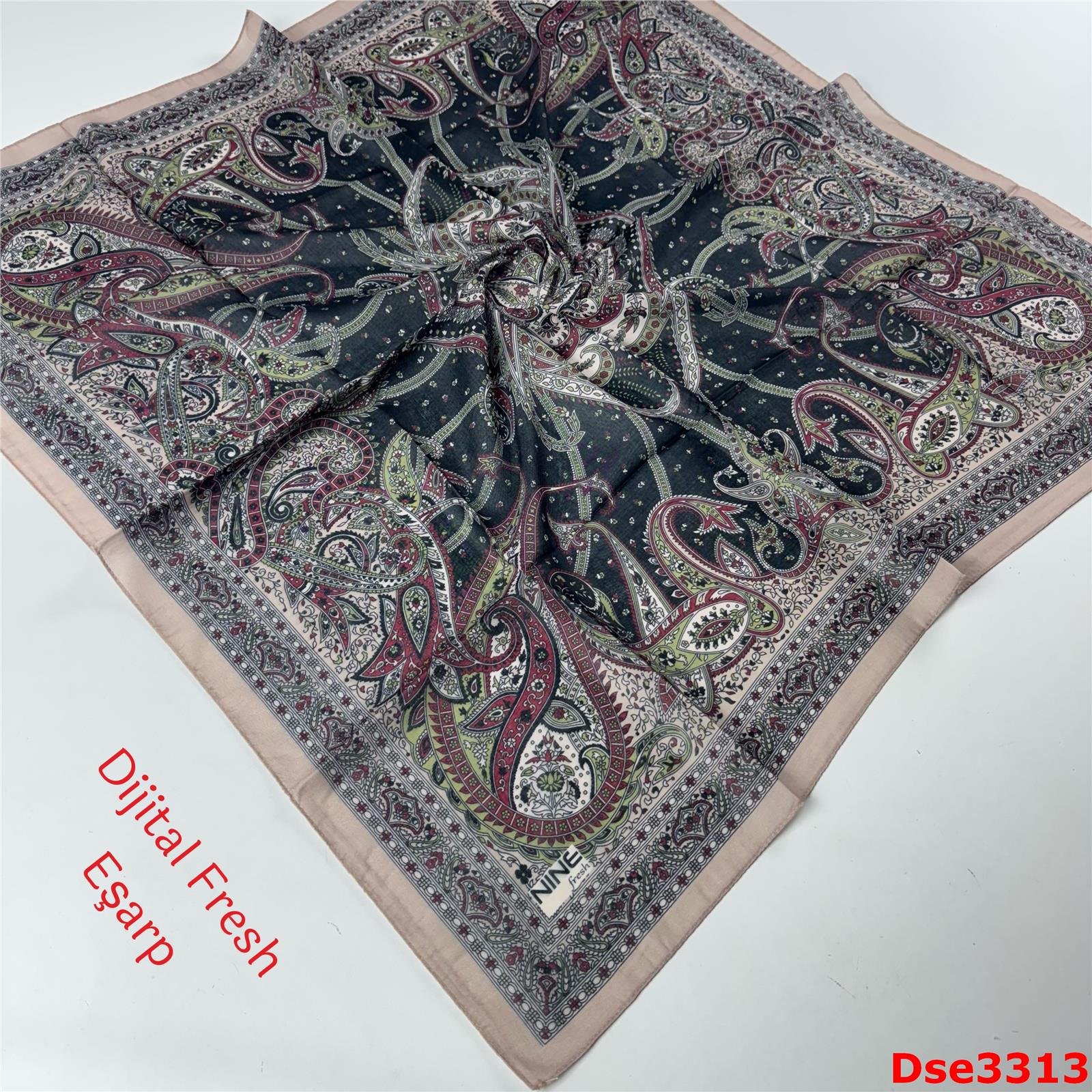 P-061 Dijital Fresh Eşarp