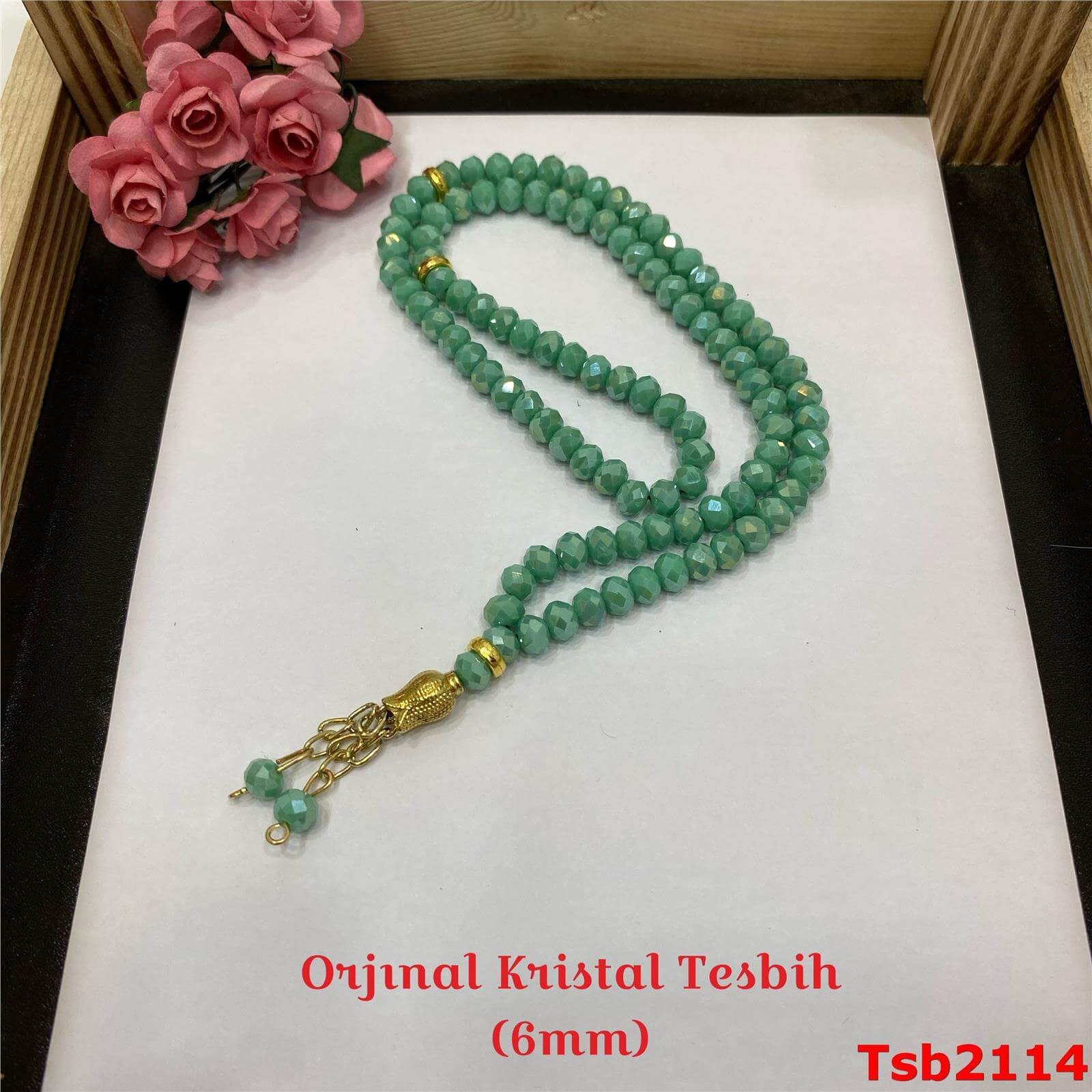 Orijinal Kristal Tesbih 6mm