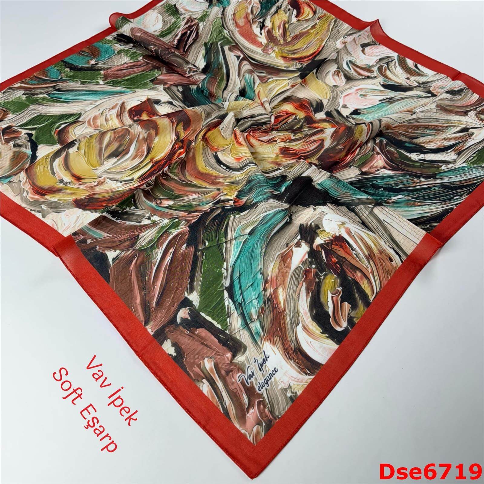 P-106 Vav İpek Soft Eşarp