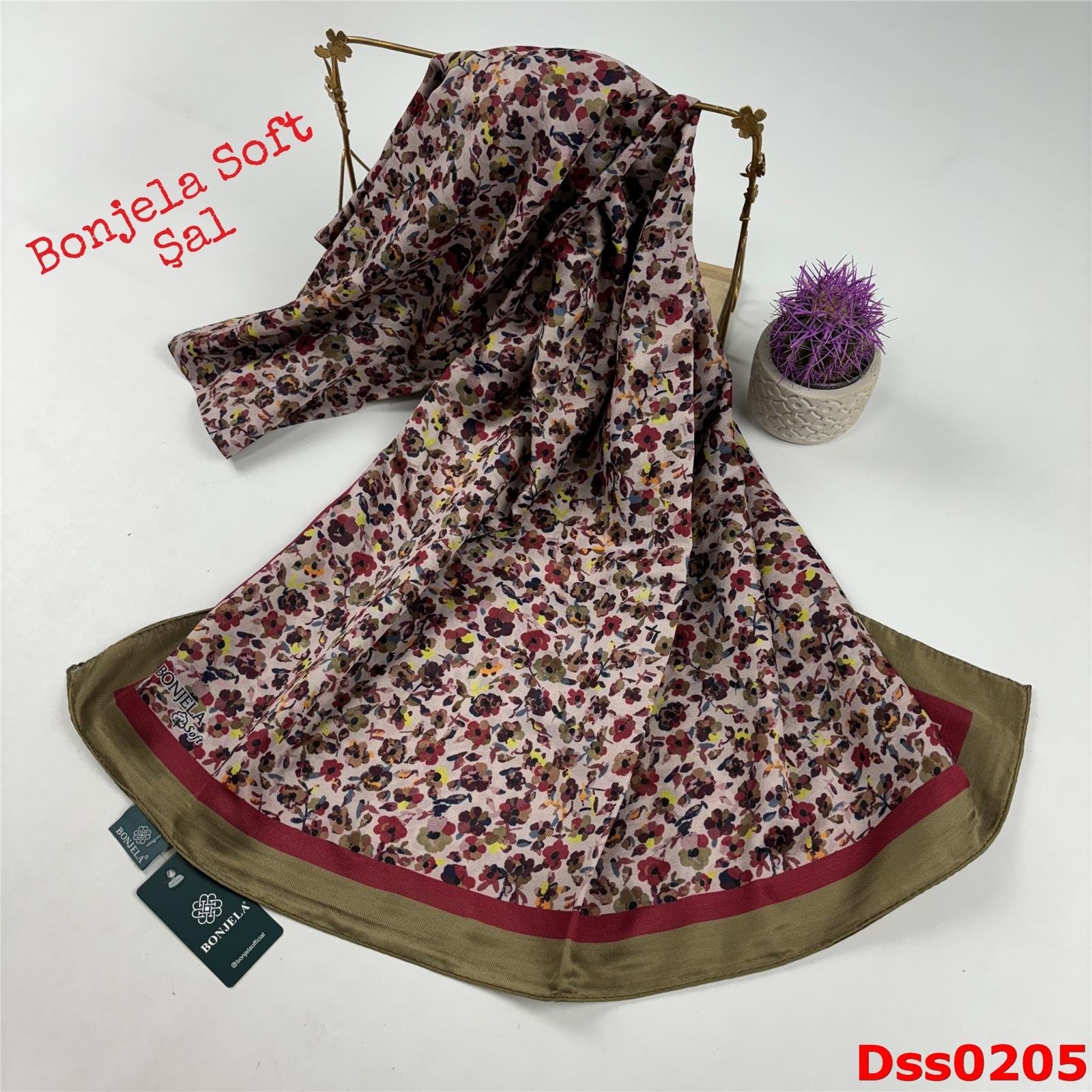 O-094 Bonjela Desenli Soft Şal