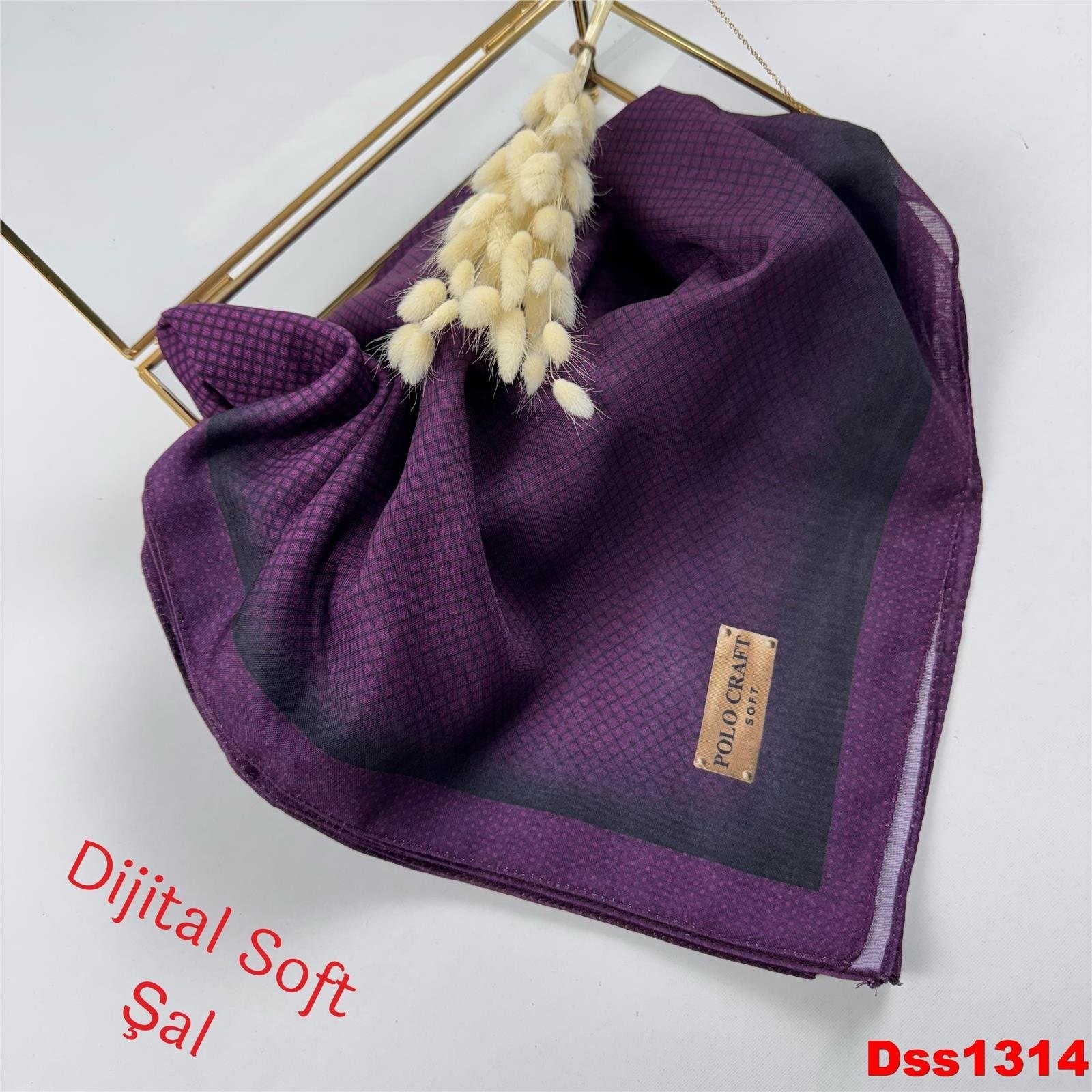 N-069 Polo Craft Dijital Soft Şal