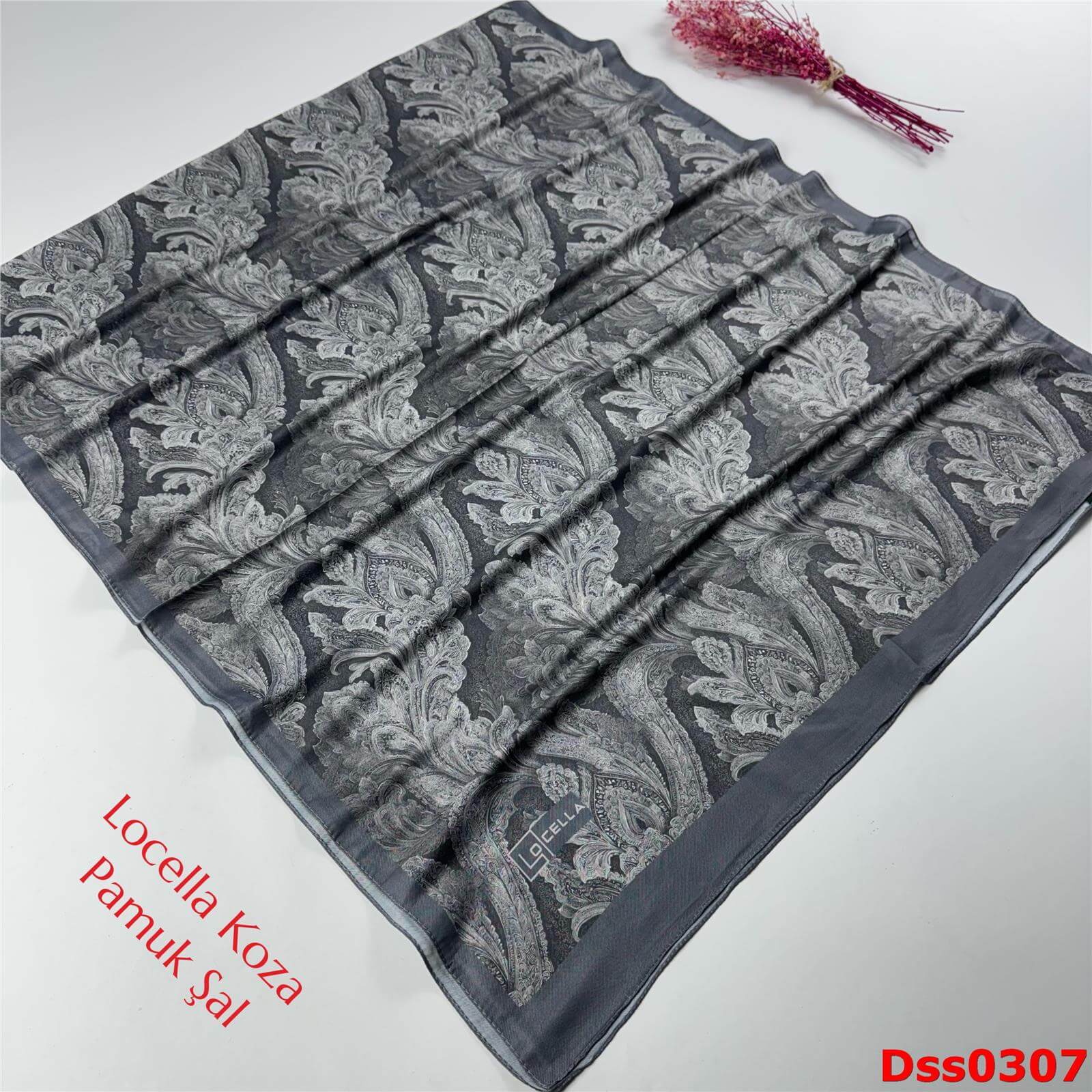 Y-107 Locella Koza Pamuk Şal