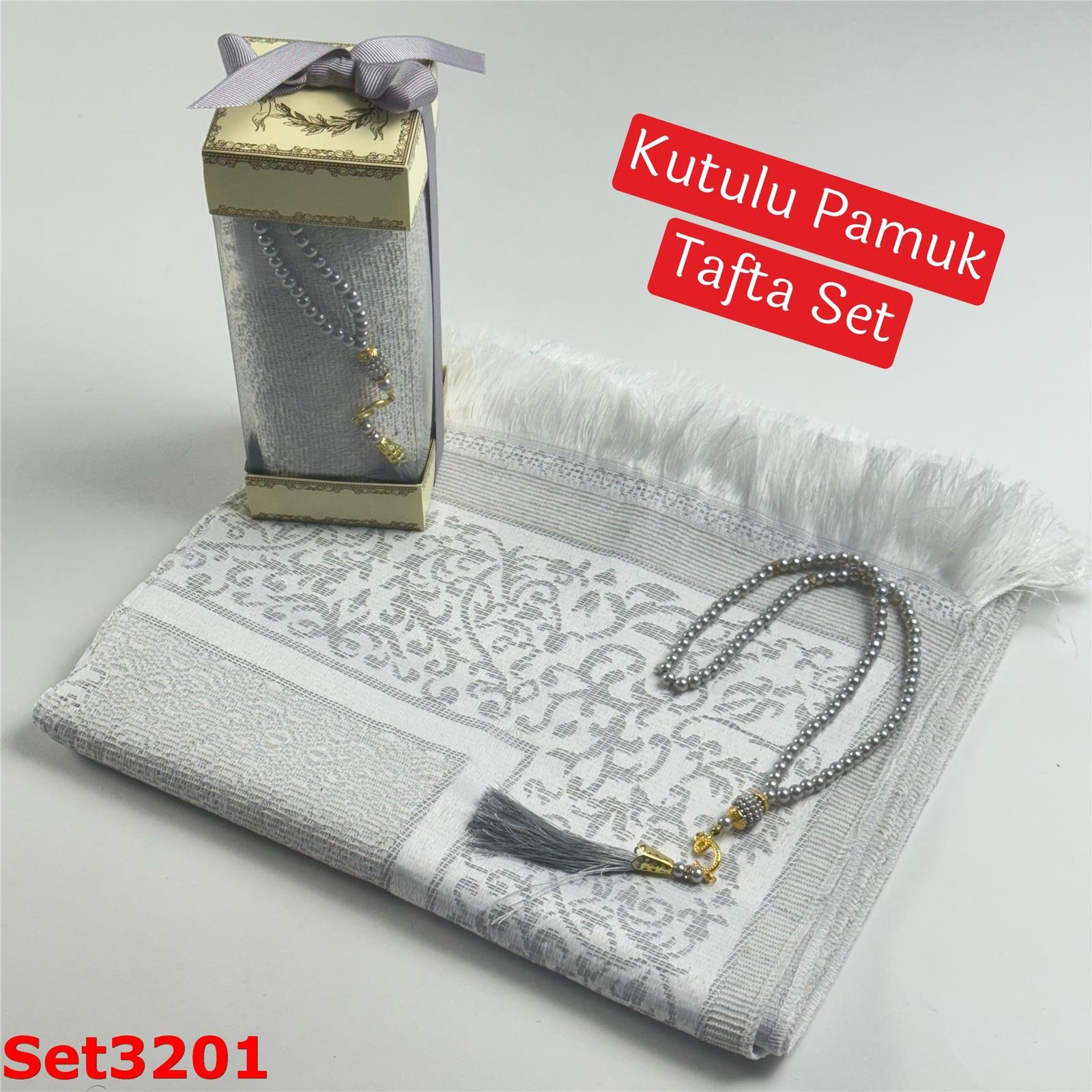 ZU-014 Kutulu Pamuk Tafta Set