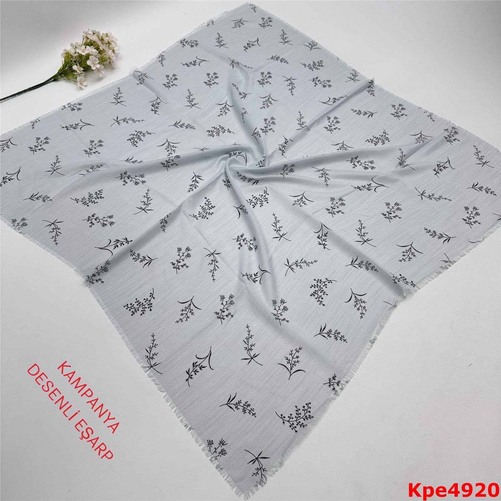 ZH-047 Kampanya Desenli Eşarp