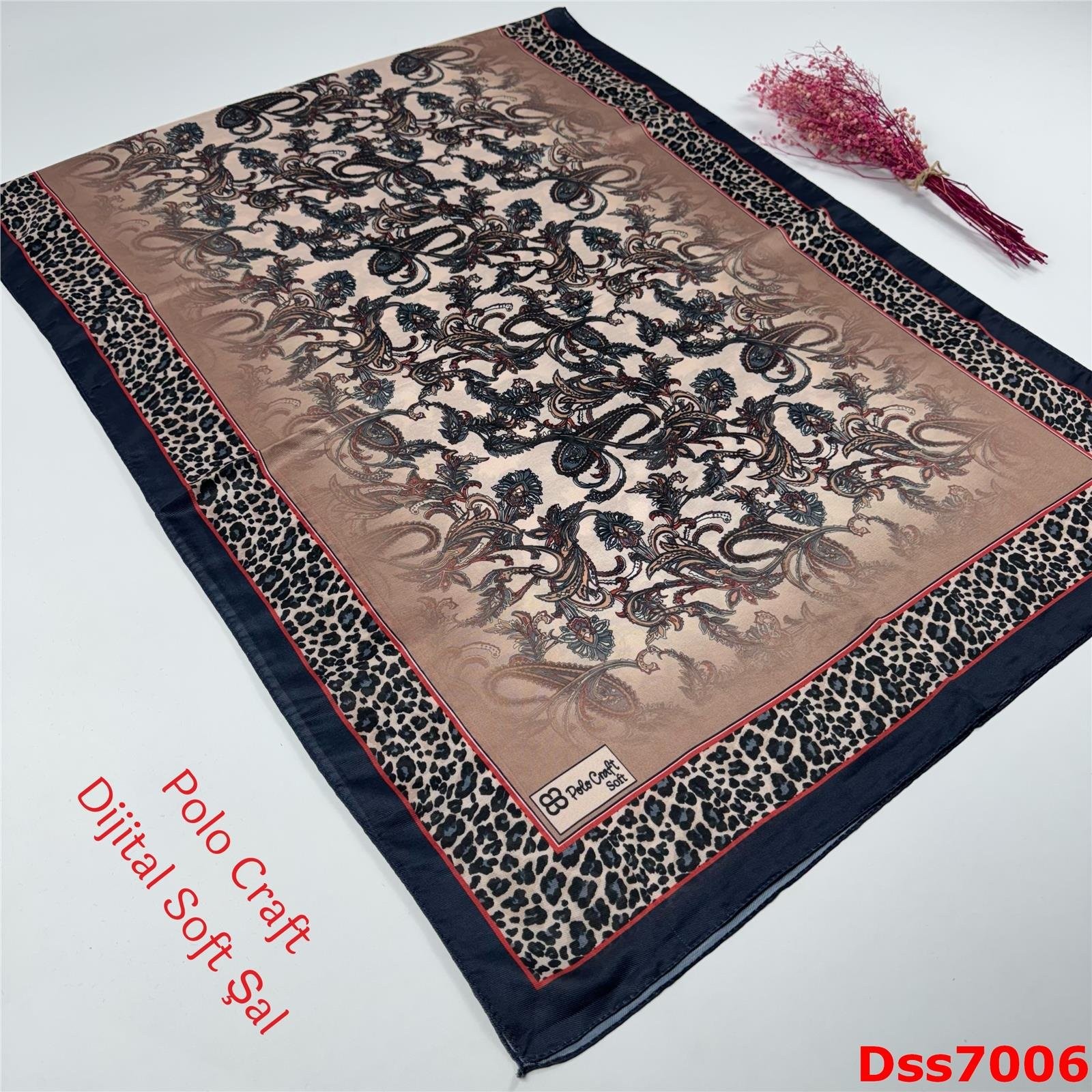 Y-069 Dijital Soft Şal